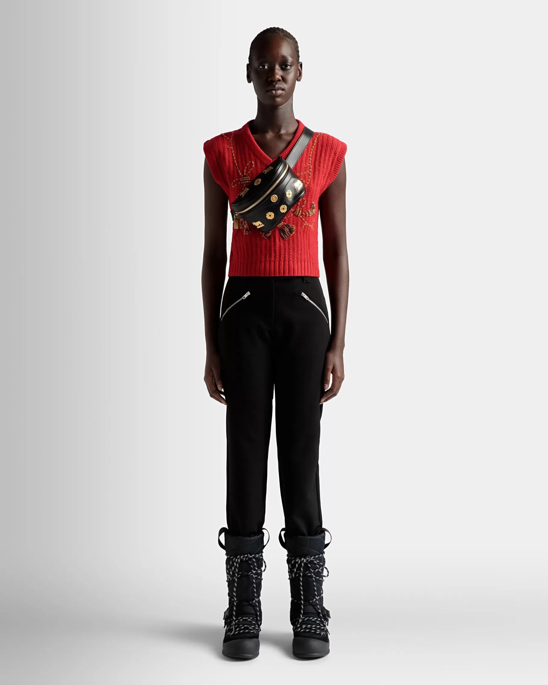 Mini & Belt Bags<Bally Mountain Belt Bag  in Leather Black