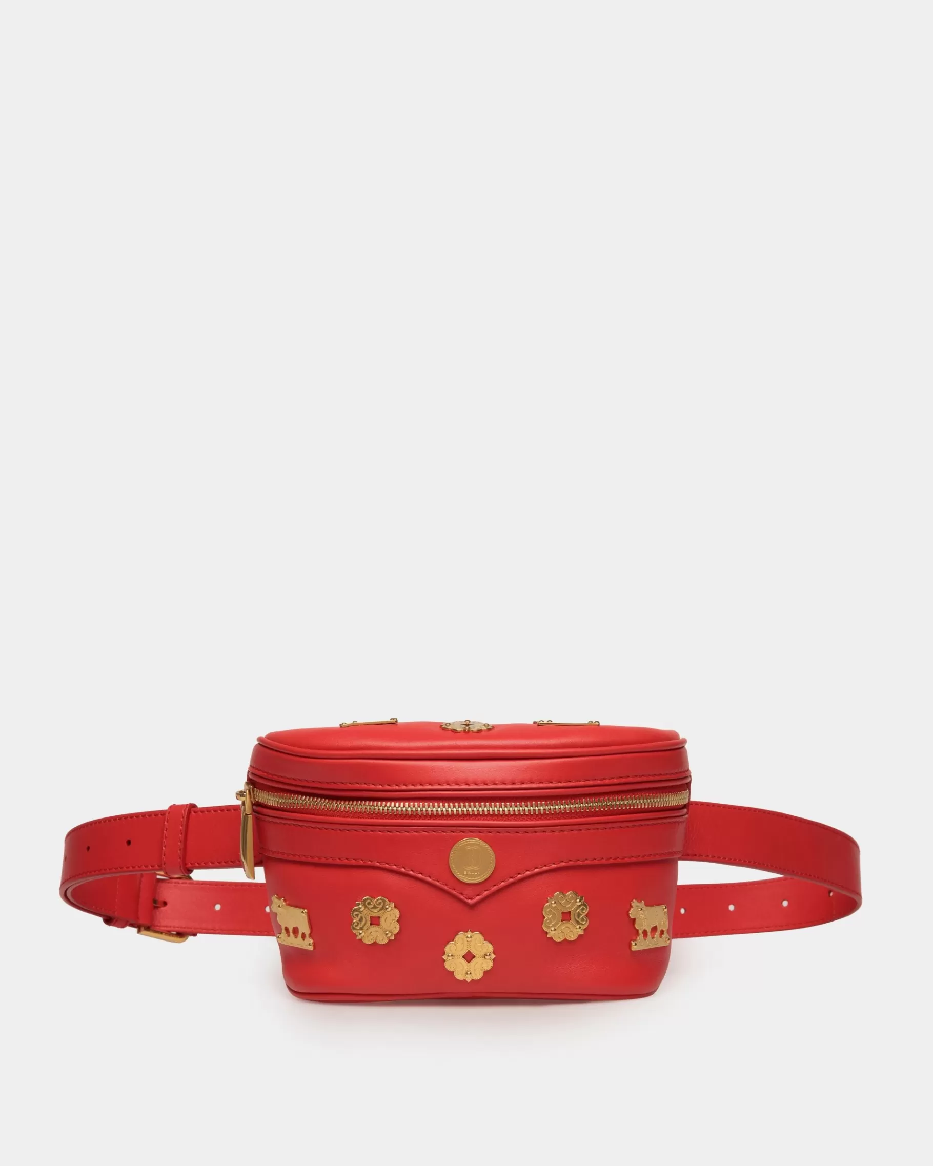 Mini & Belt Bags<Bally Mountain Belt Bag  in Leather Red