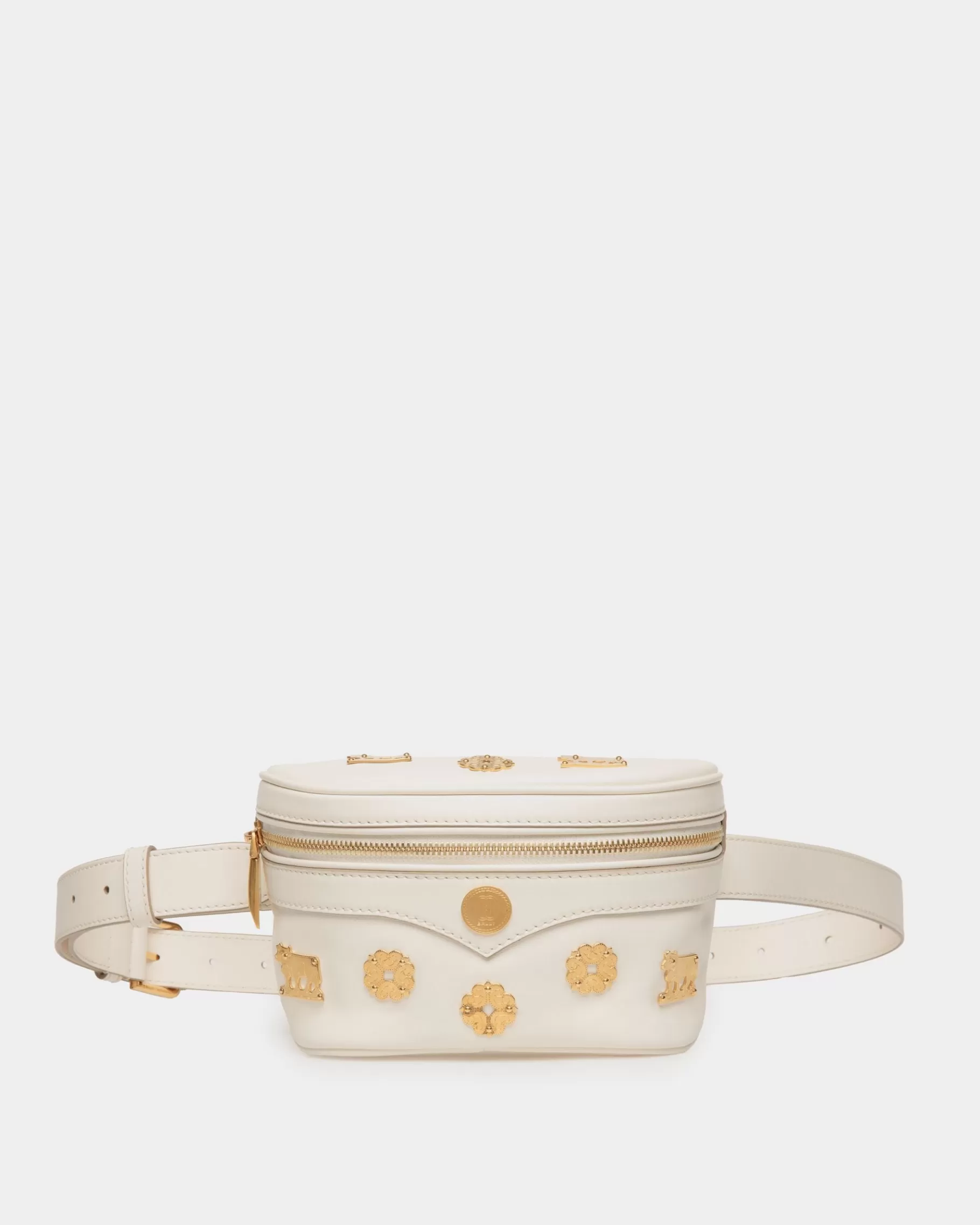 Mini & Belt Bags<Bally Mountain Belt Bag  in Leather White