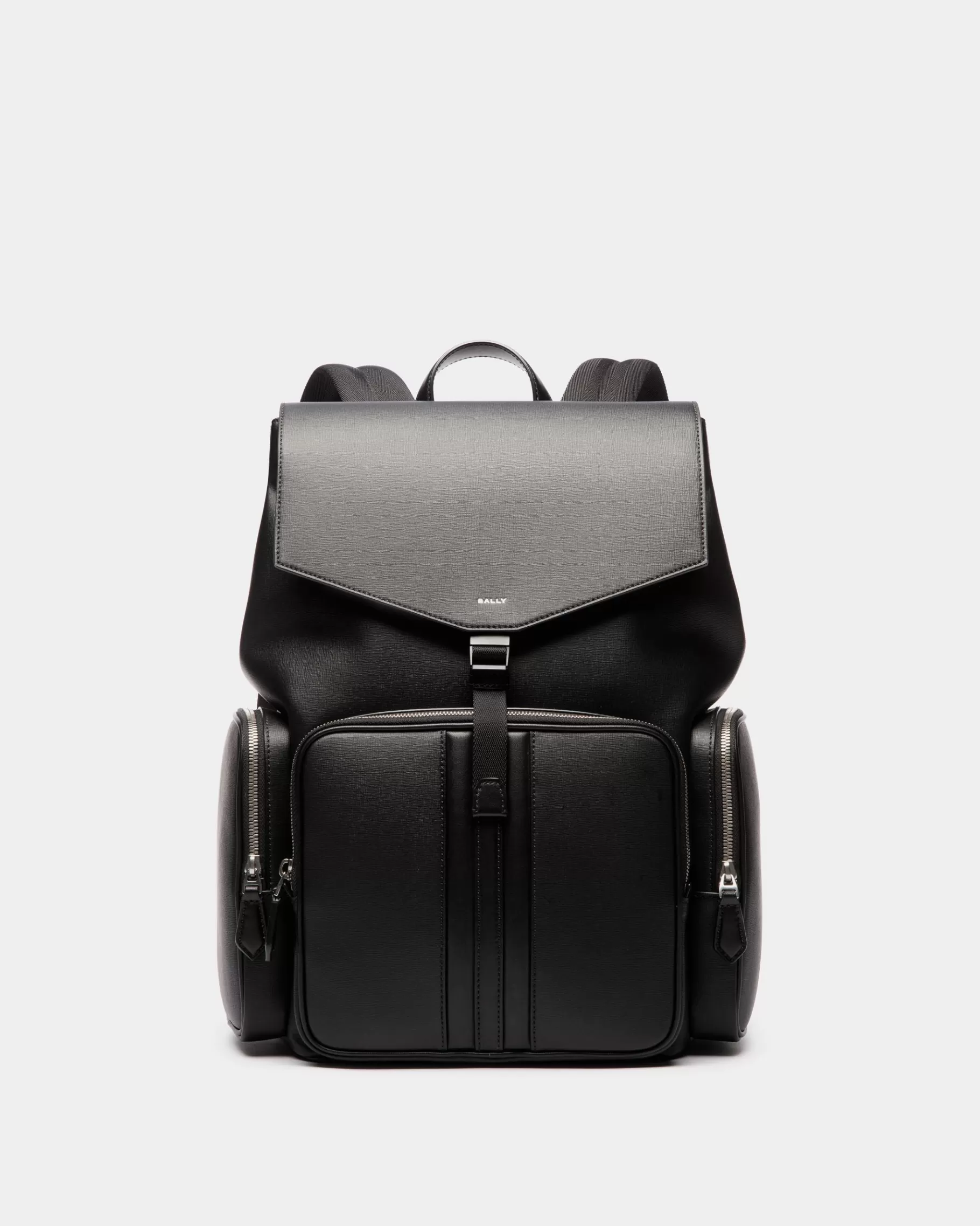 Backpacks<Bally Mythos Backpack In Recycled Leather Black