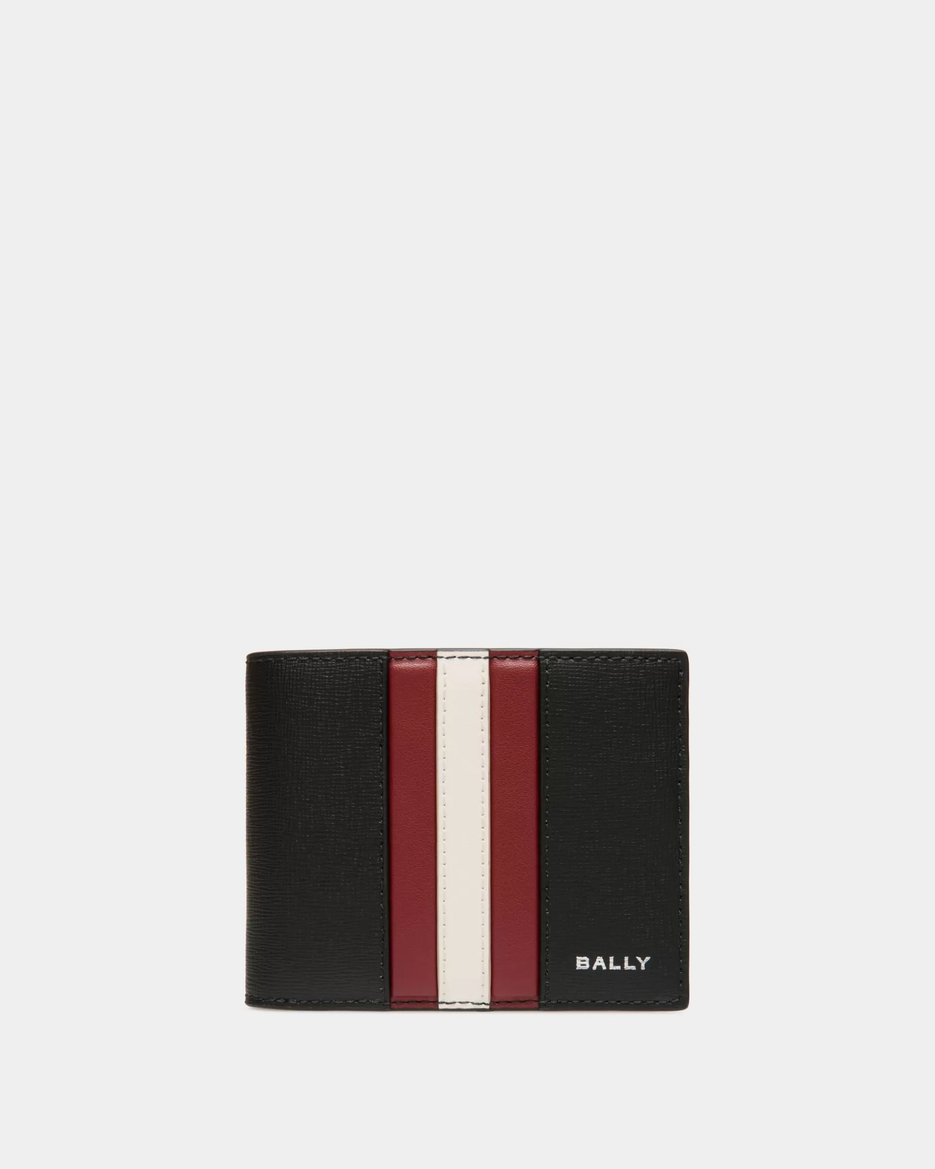 Wallets & Card Holders<Bally Mythos Bifold In Recycled Leather Black