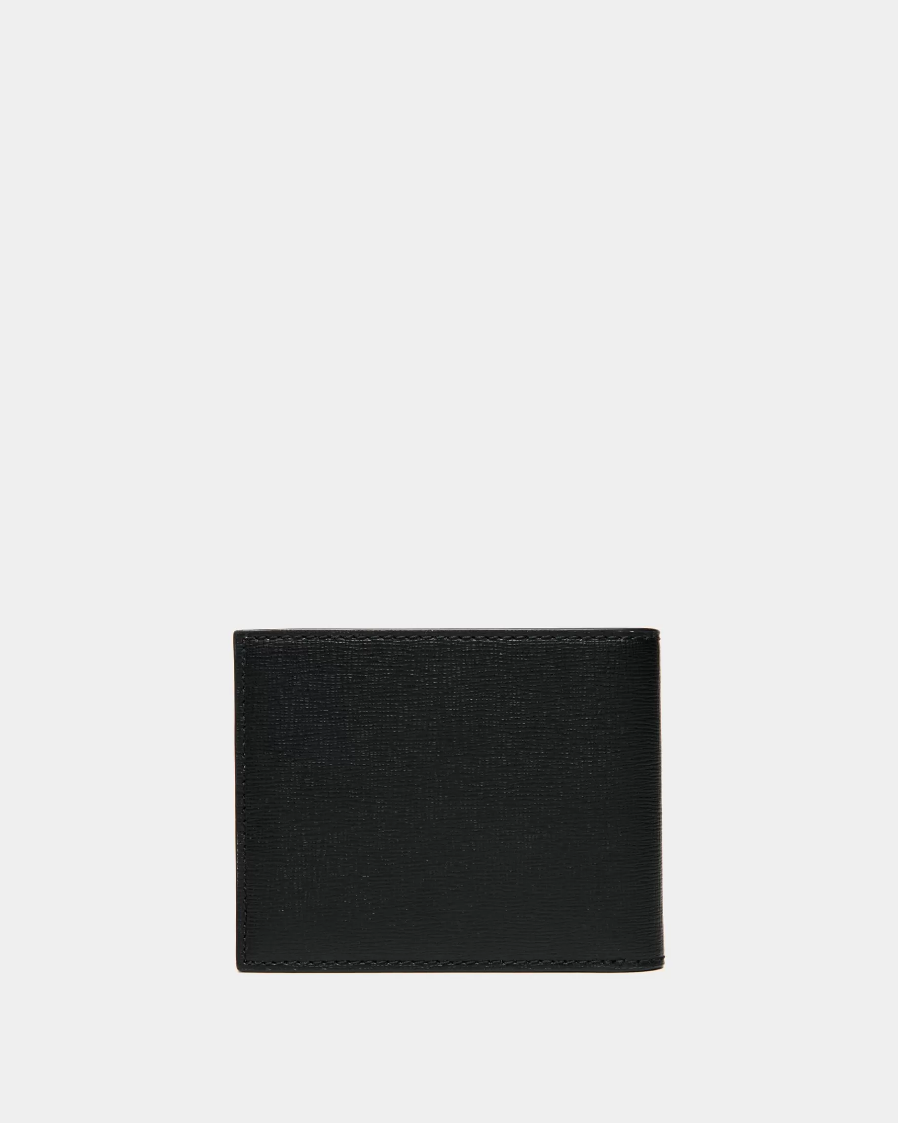 Wallets & Card Holders<Bally Mythos Bifold Wallet In Recycled Leather Black