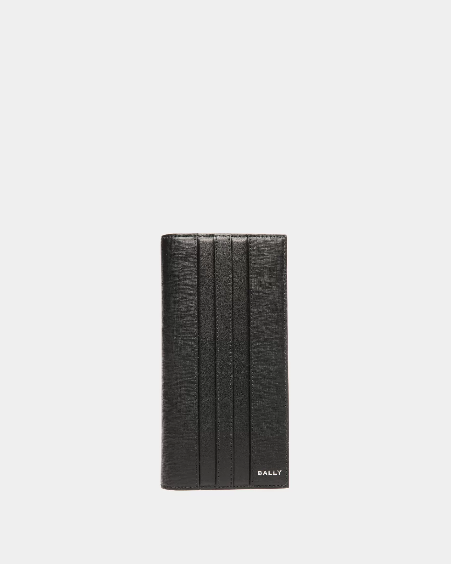Wallets & Card Holders<Bally Mythos Continental Wallet In Recycled Leather Black
