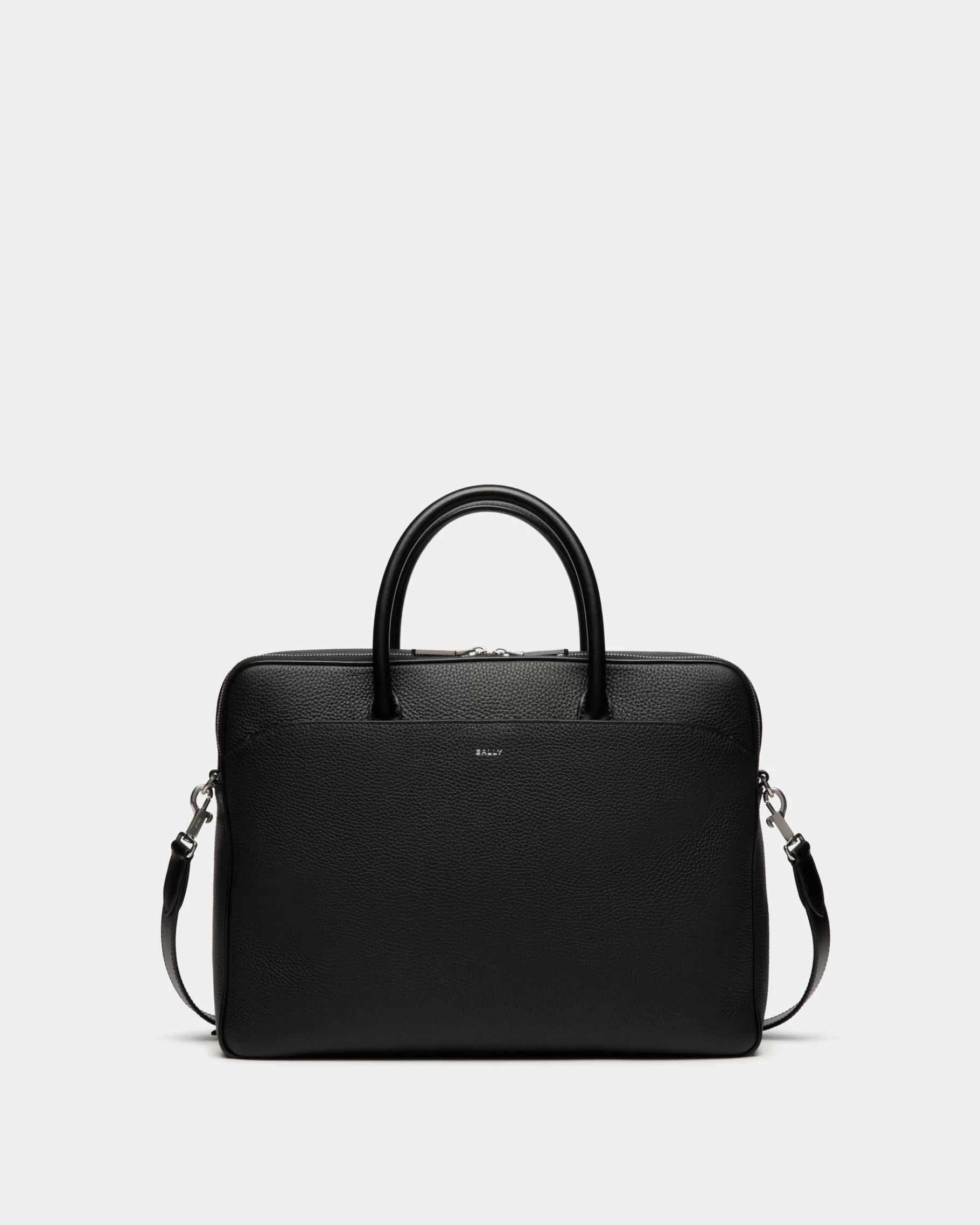 Business Bags<Bally Oeden Briefcase in Leather Black