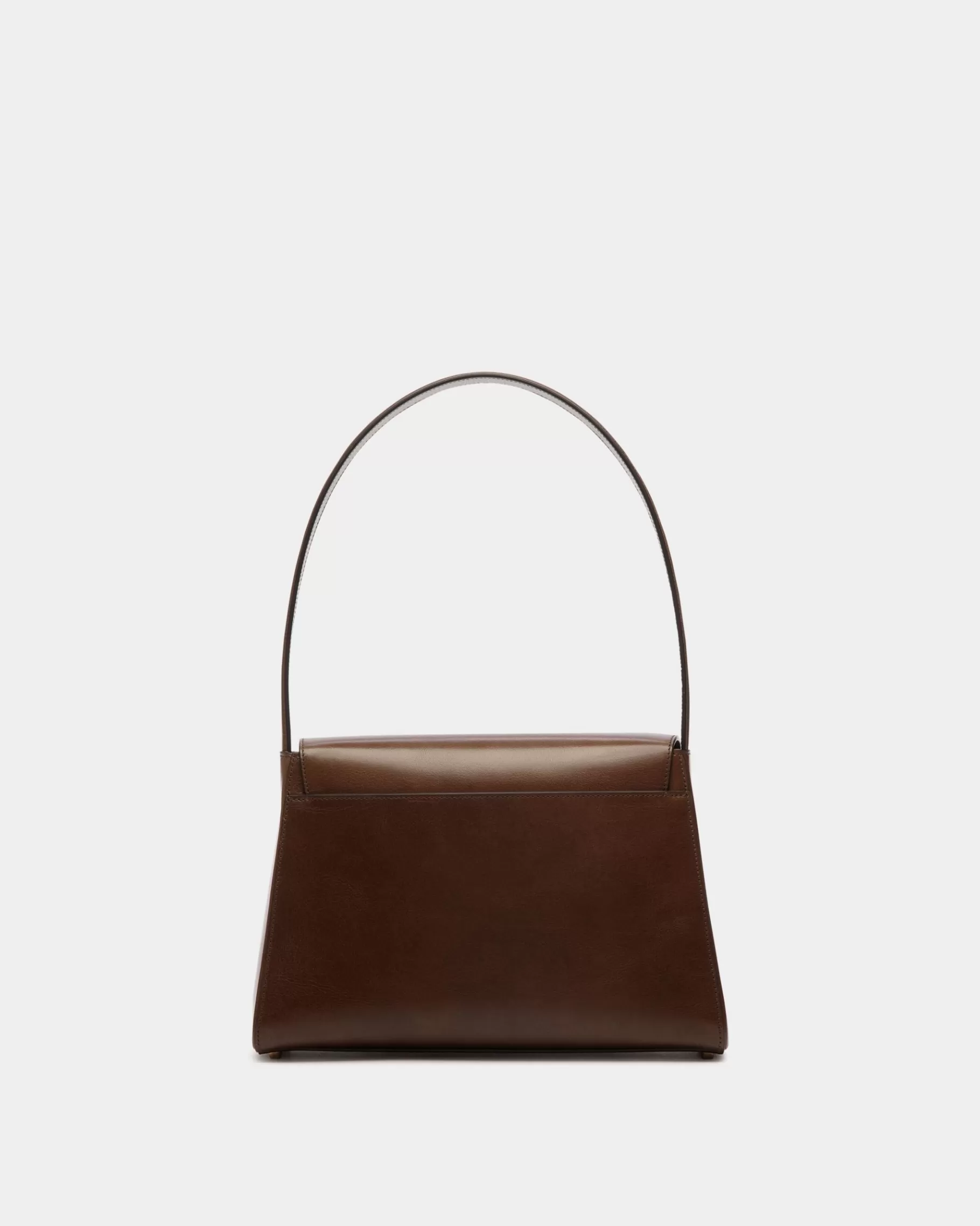 Shoulder Bags<Bally Ollam Shoulder Bag In Marron Glacé Leather Brown