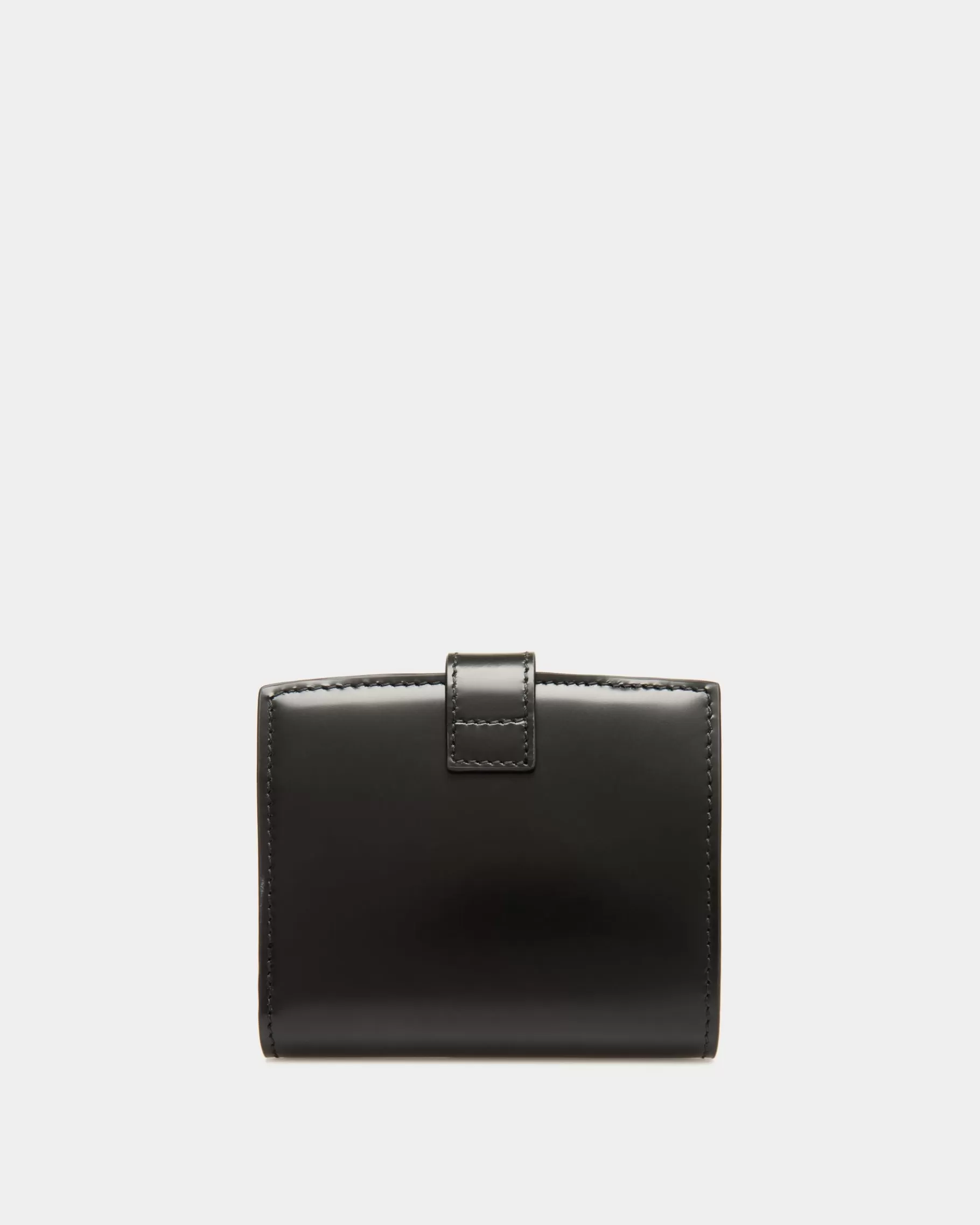 Wallets & Card Holders<Bally Ollam Wallet in Brushed Leather Black