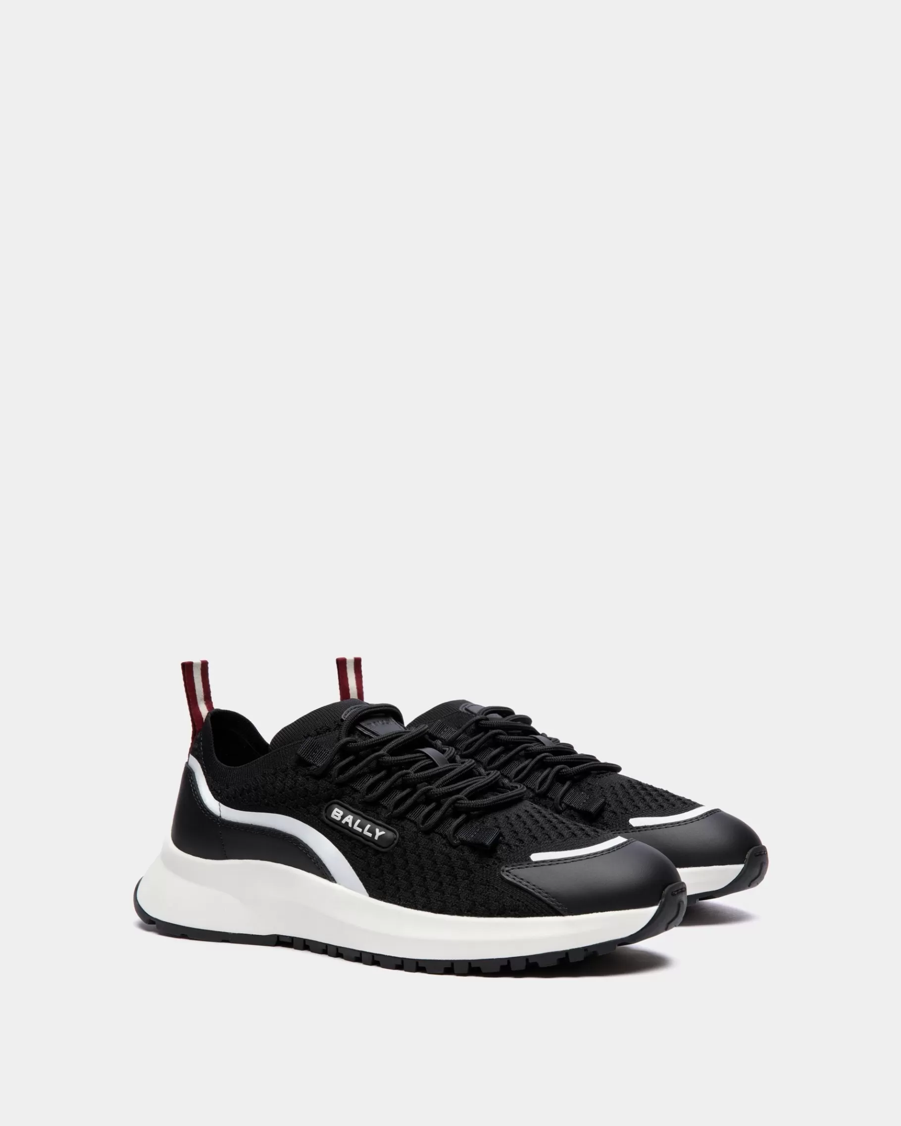 Sneakers<Bally Outline Sneaker in Nylon Black