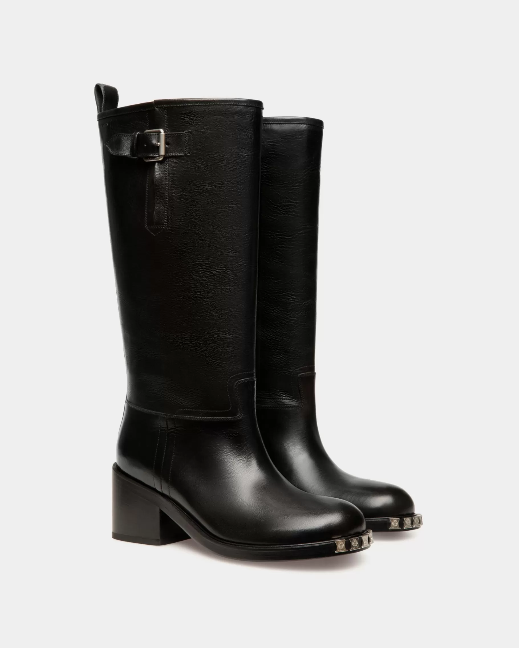 Boots & Ankle Boots<Bally Peggy Boot In Leather Black