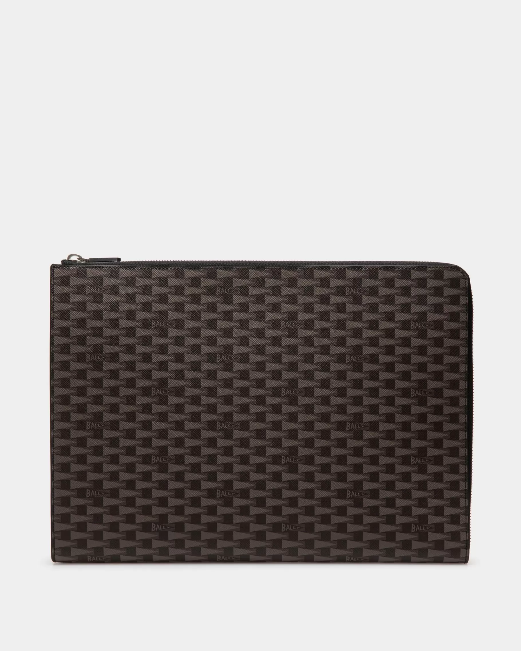 Small Accessories<Bally Pennant Tecnology Case in Pennant Motif Black