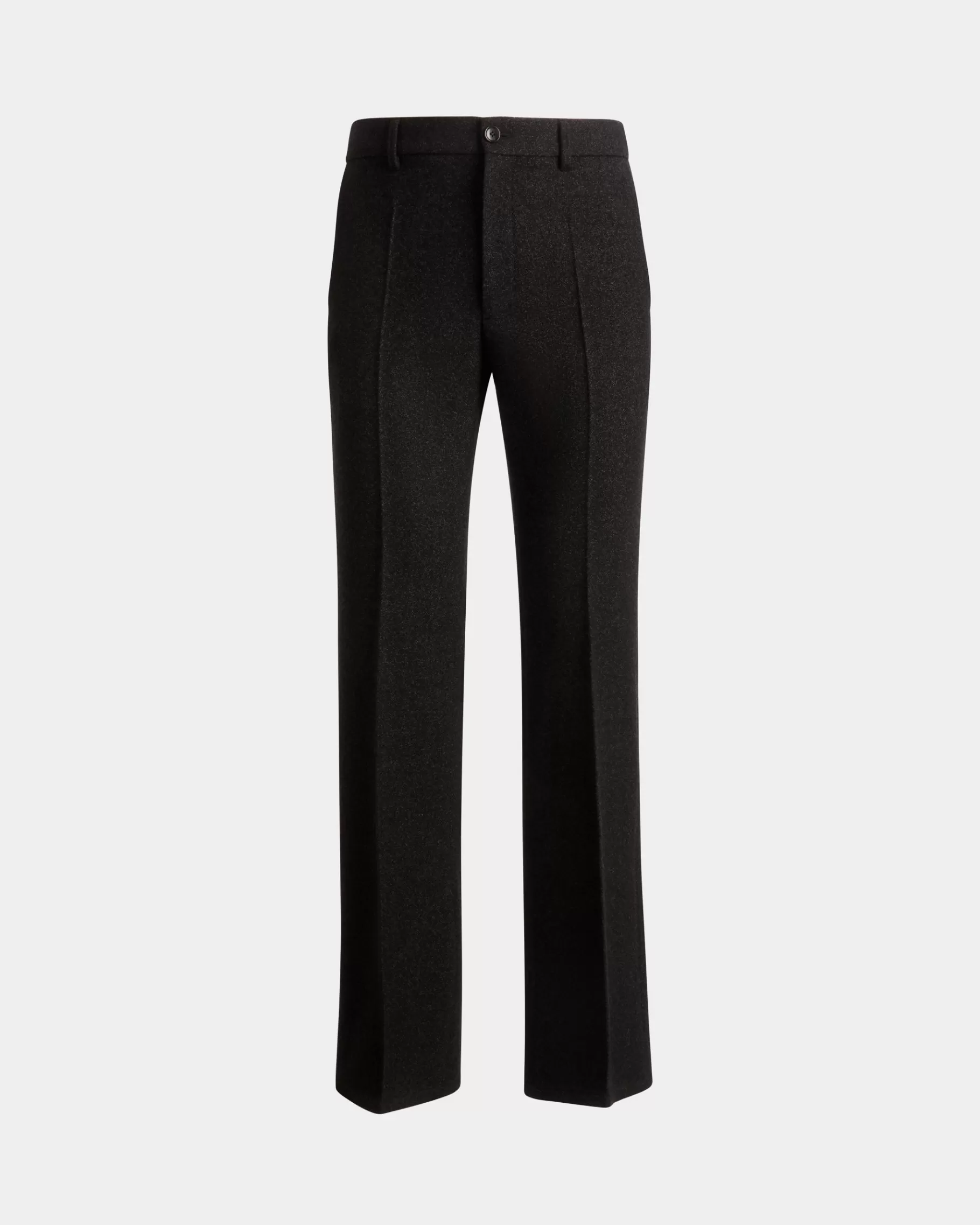 Pants<Bally Pleated Pants In Dark Wool Grey