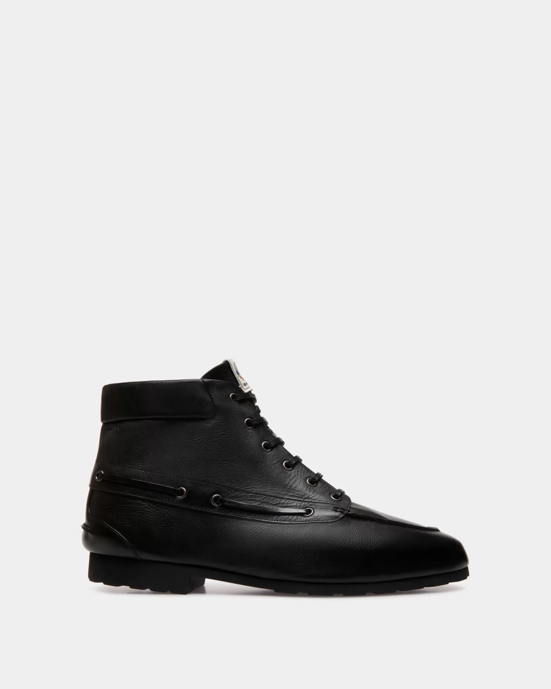 Boots & Ankle Boots<Bally Plume Bootie In Leather Black