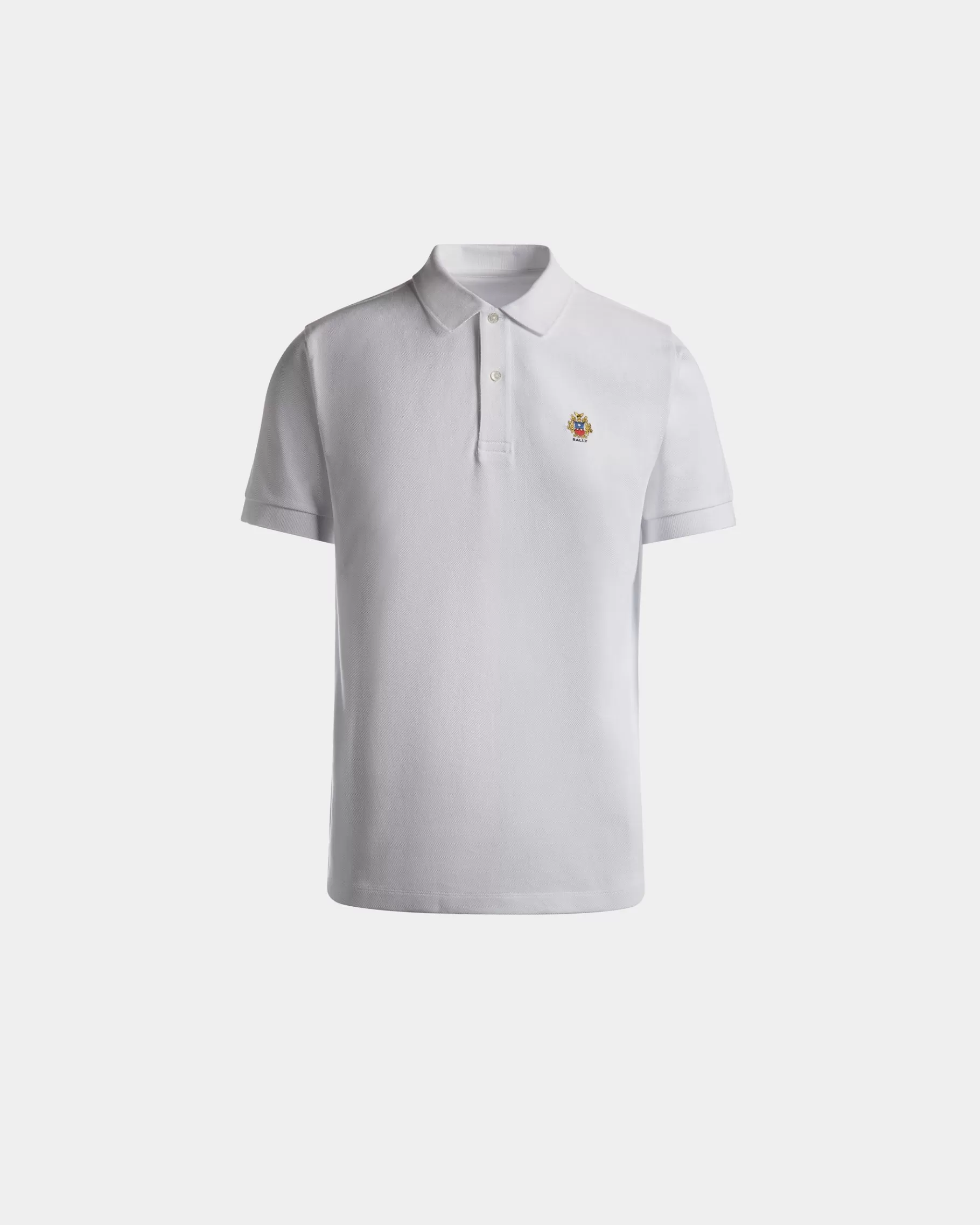 Shirts & T-shirts<Bally Polo Shirt in Cotton White