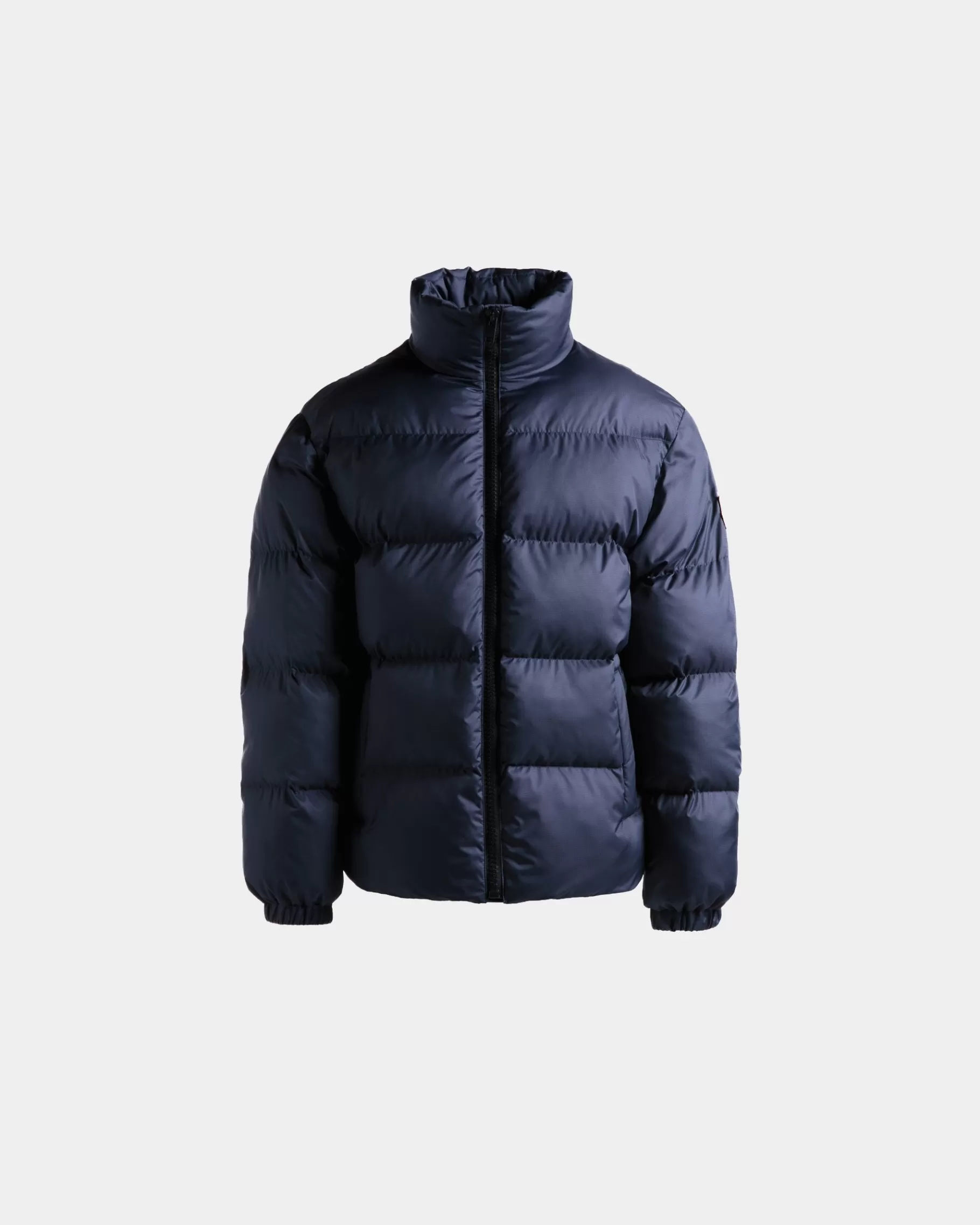 Coats & Jackets<Bally Puffer Jacket in Navy Nylon Blue