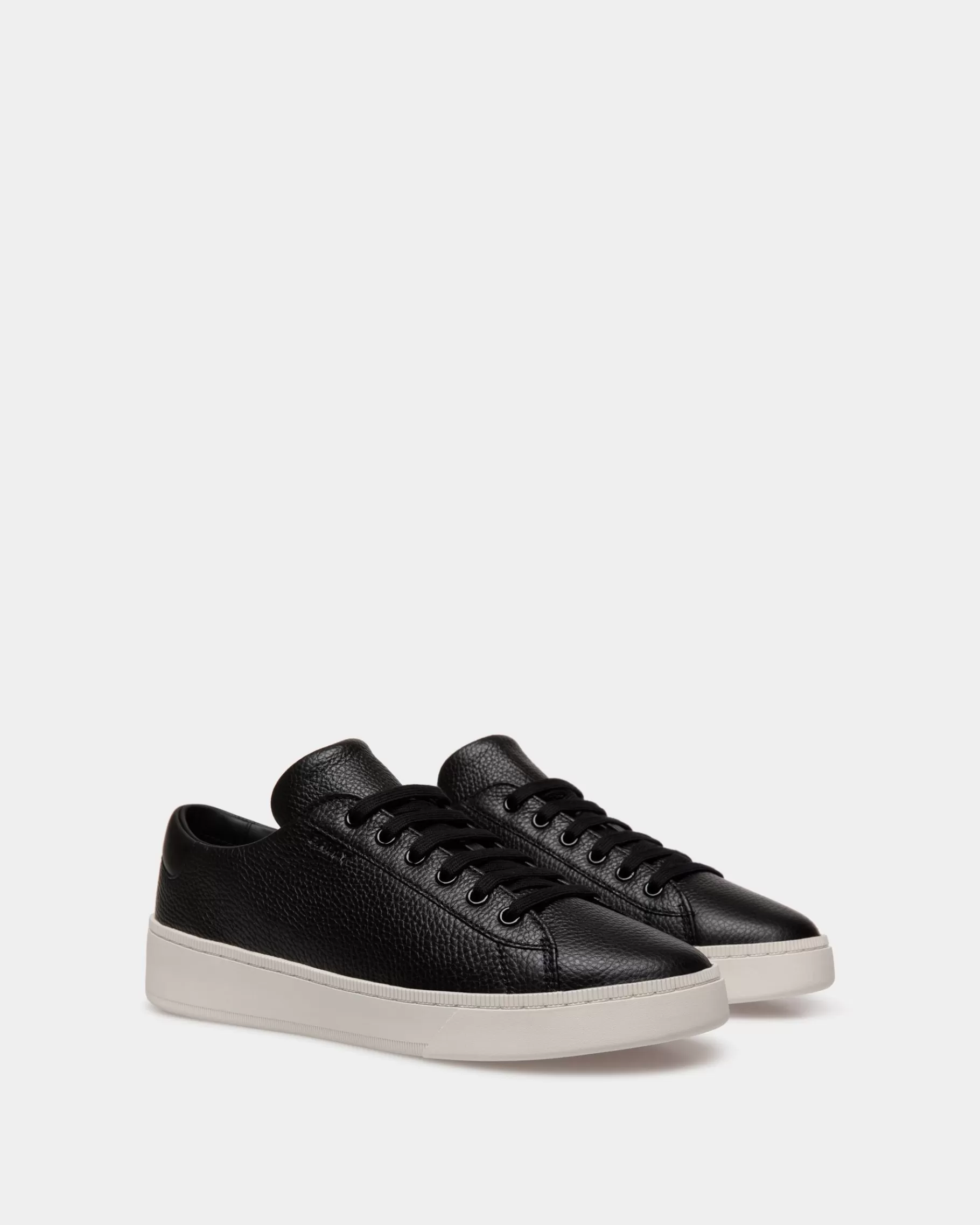 Sneakers<Bally Raise Sneaker In Grained Leather Black