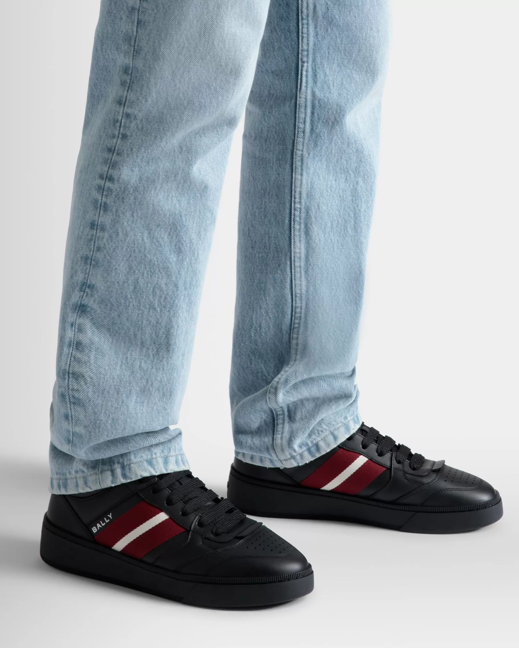 Sneakers<Bally Raise Sneaker In Leather Black