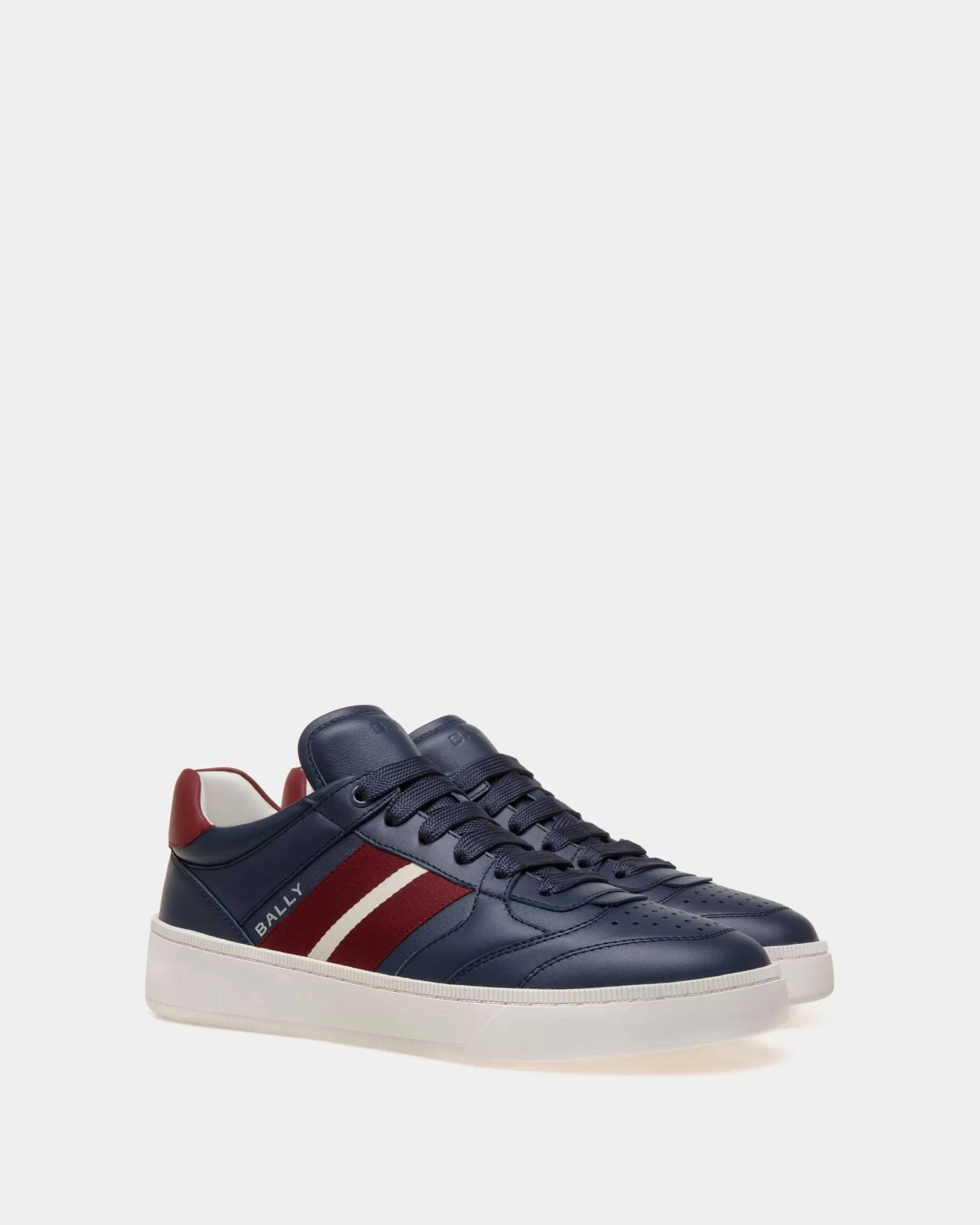 Sneakers<Bally Raise Sneaker in Leather Blue