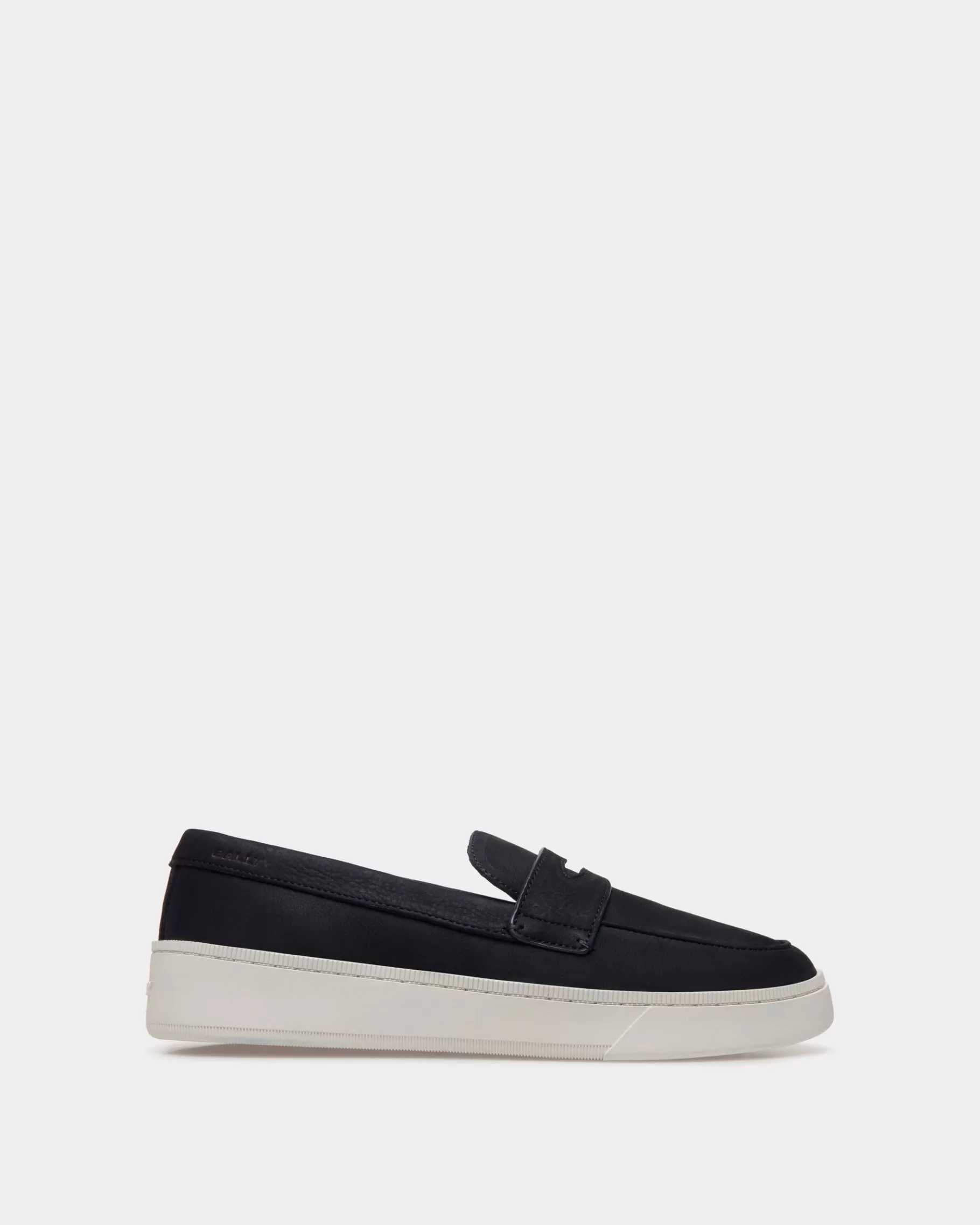 Sneakers<Bally Raise Sneaker in Navy Nubuck Leather Blue