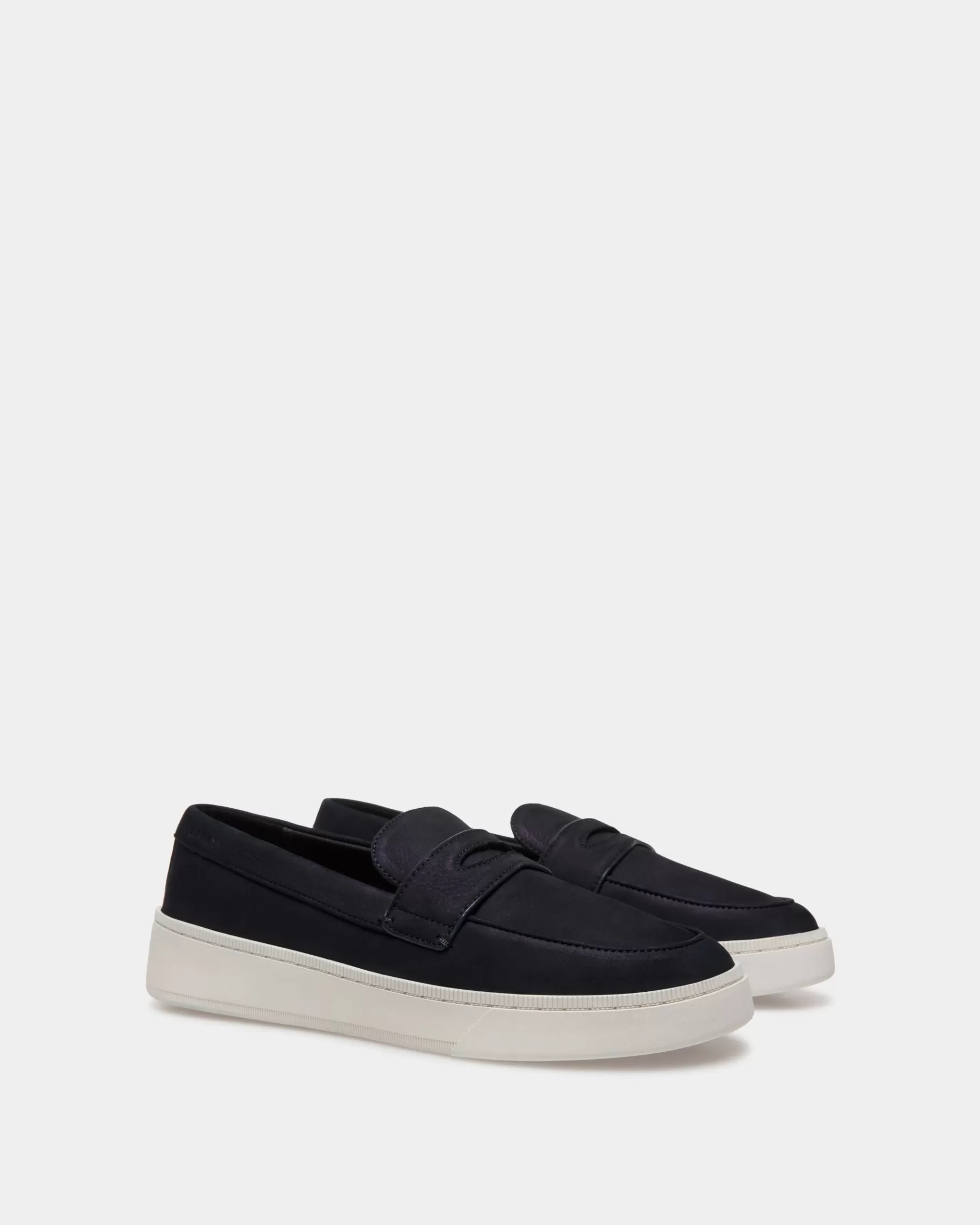 Sneakers<Bally Raise Sneaker in Navy Nubuck Leather Blue