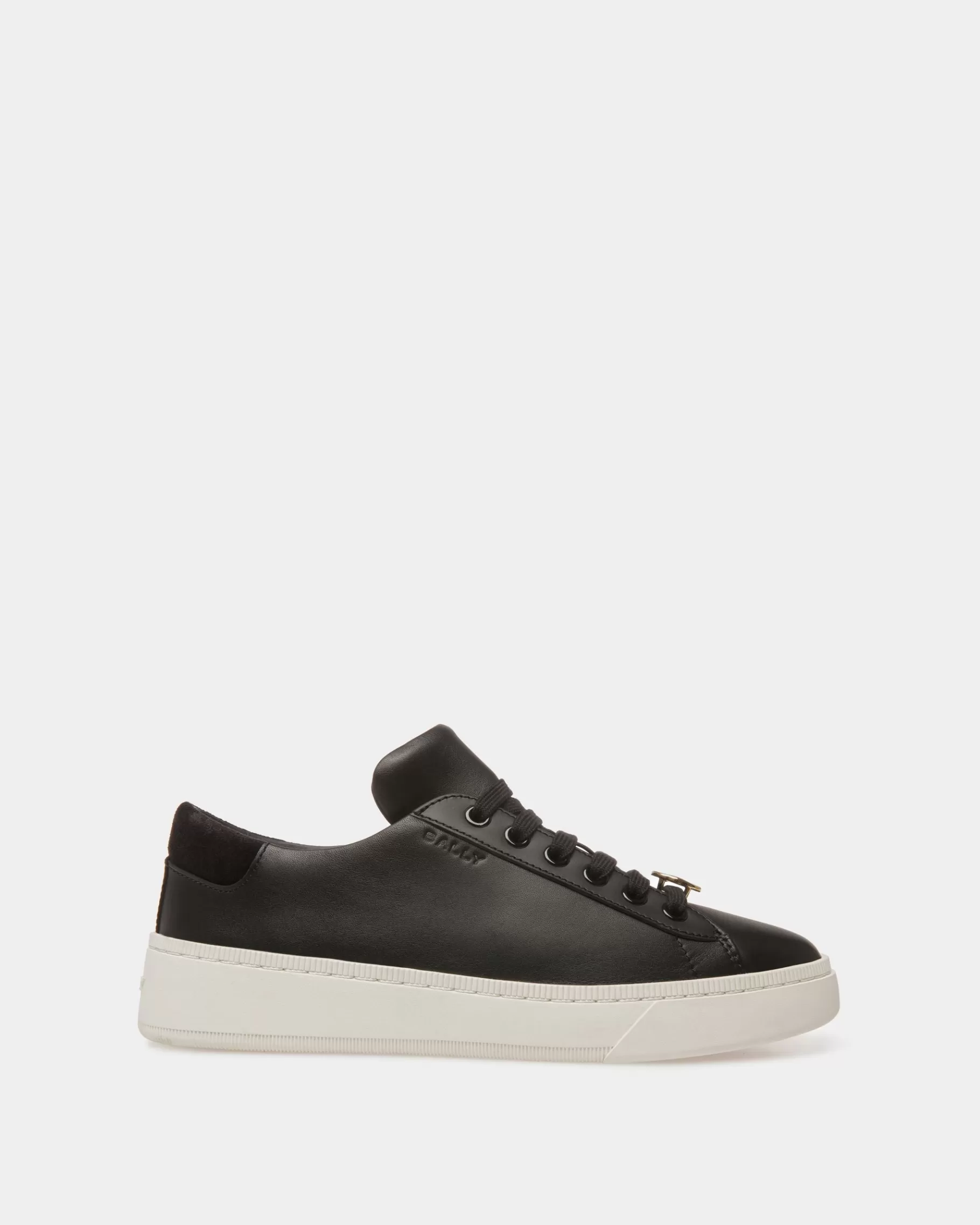Sneakers<Bally Raise Sneakers In And White Leather Black