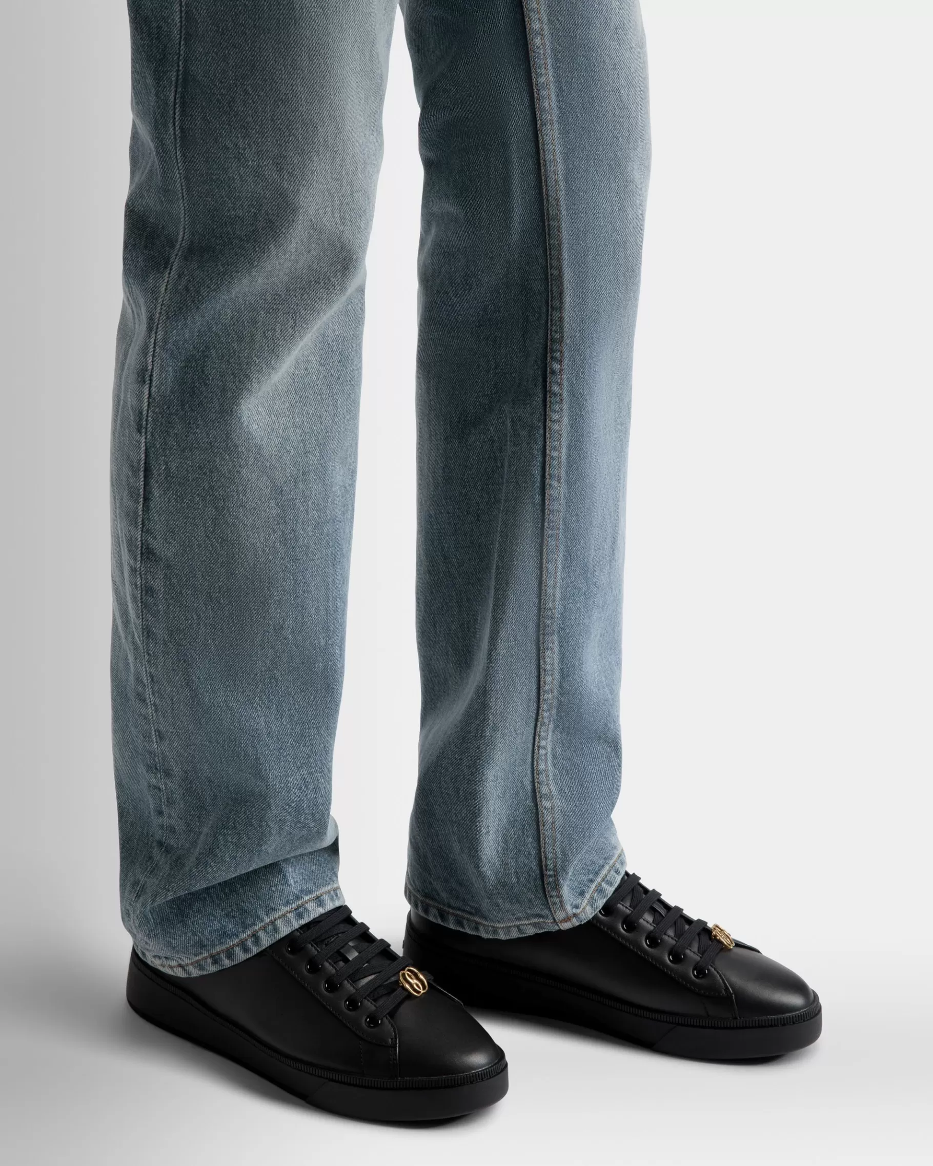 Sneakers<Bally Raise Sneakers In Leather Black