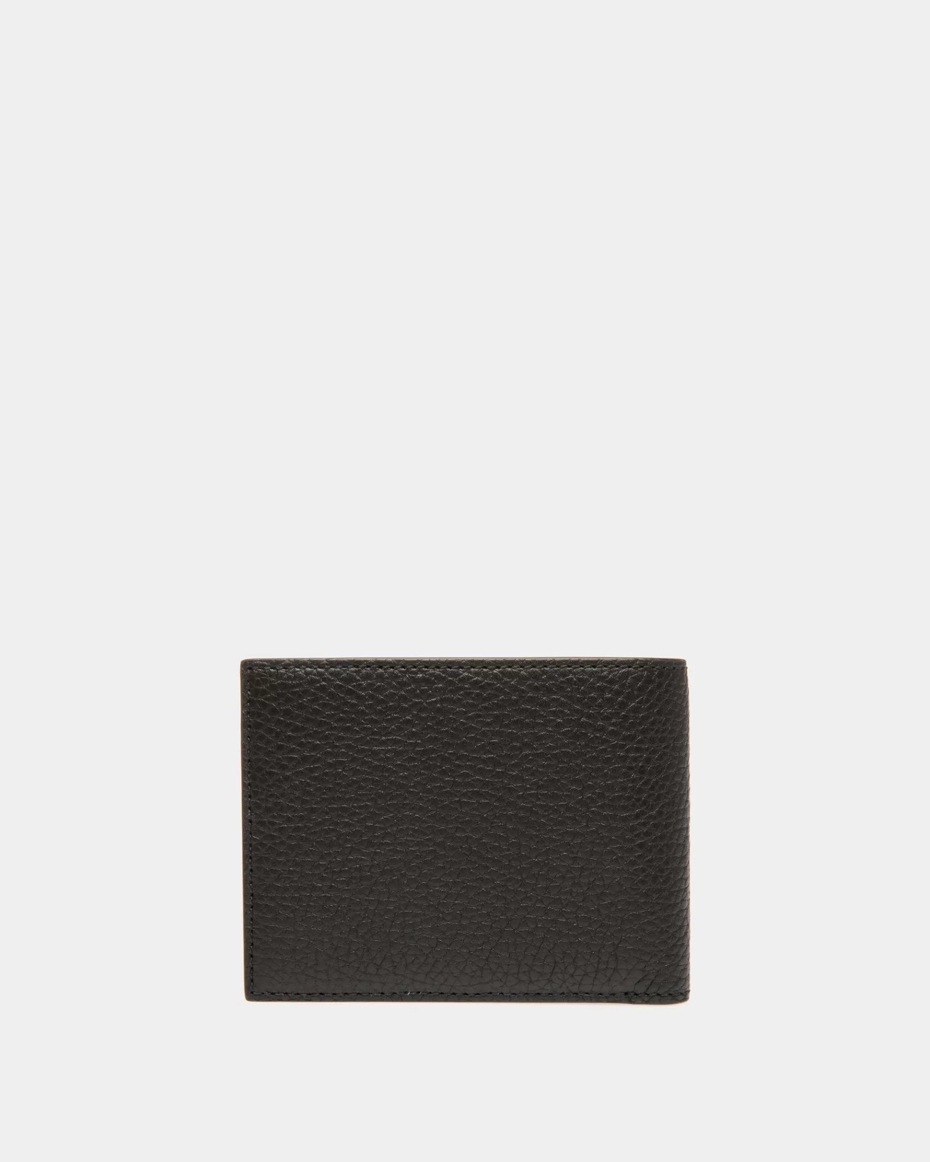 Wallets & Card Holders<Bally Ribbon Bifold Wallet in Leather Black