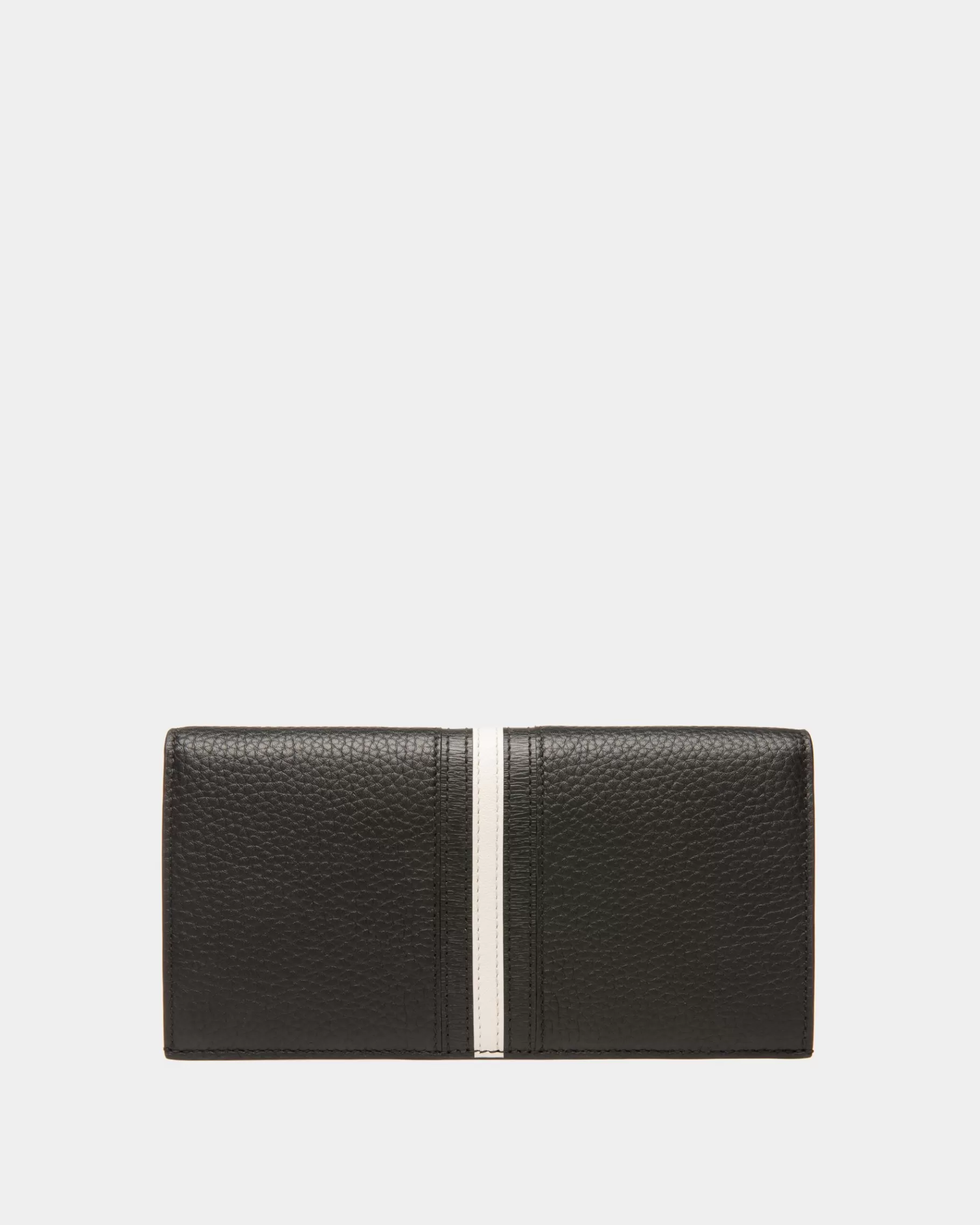 Wallets & Card Holders<Bally Ribbon Continental Wallet In Leather Black