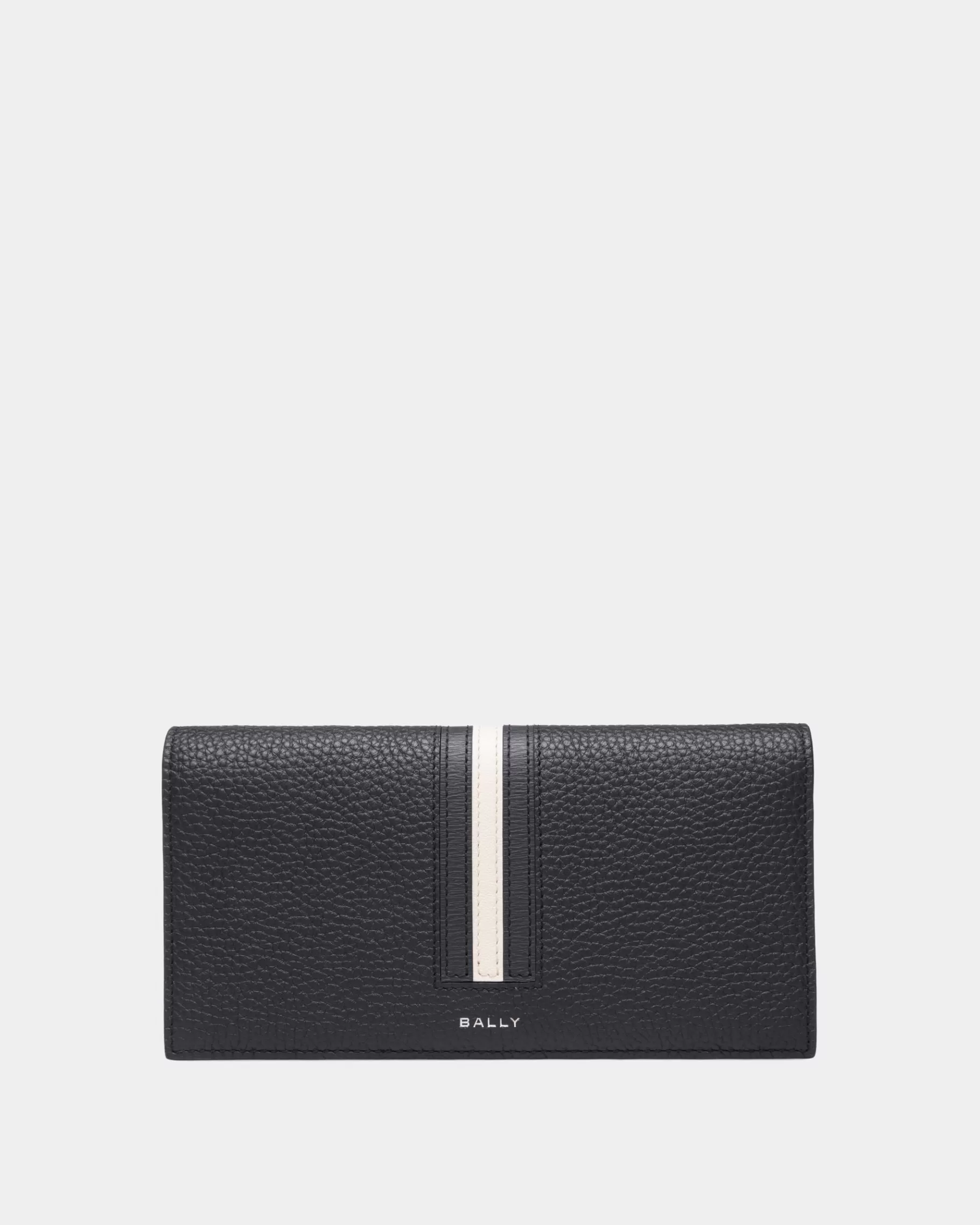 Wallets & Card Holders<Bally Ribbon Continental Wallet In Midnight Leather Blue