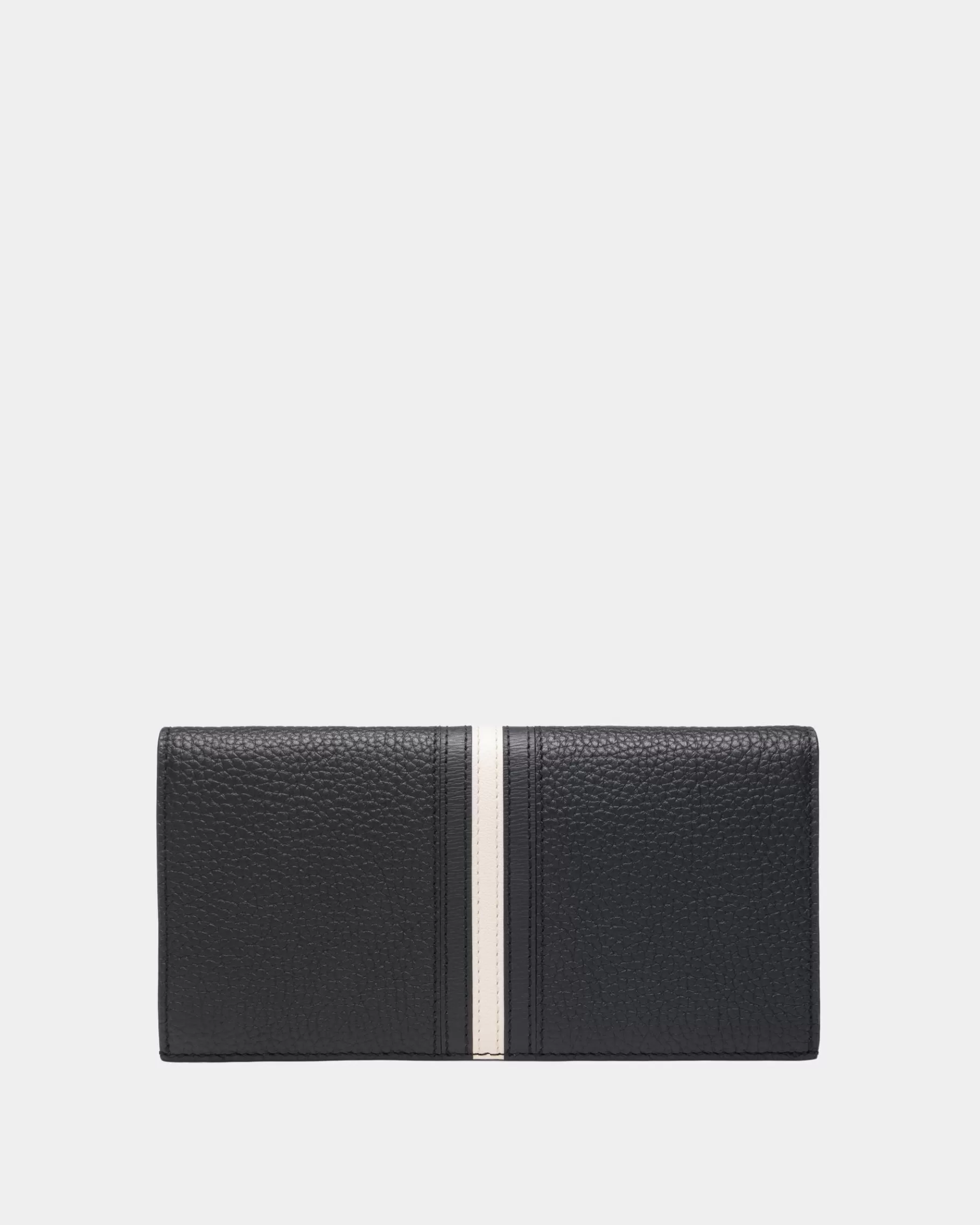 Wallets & Card Holders<Bally Ribbon Continental Wallet In Midnight Leather Blue