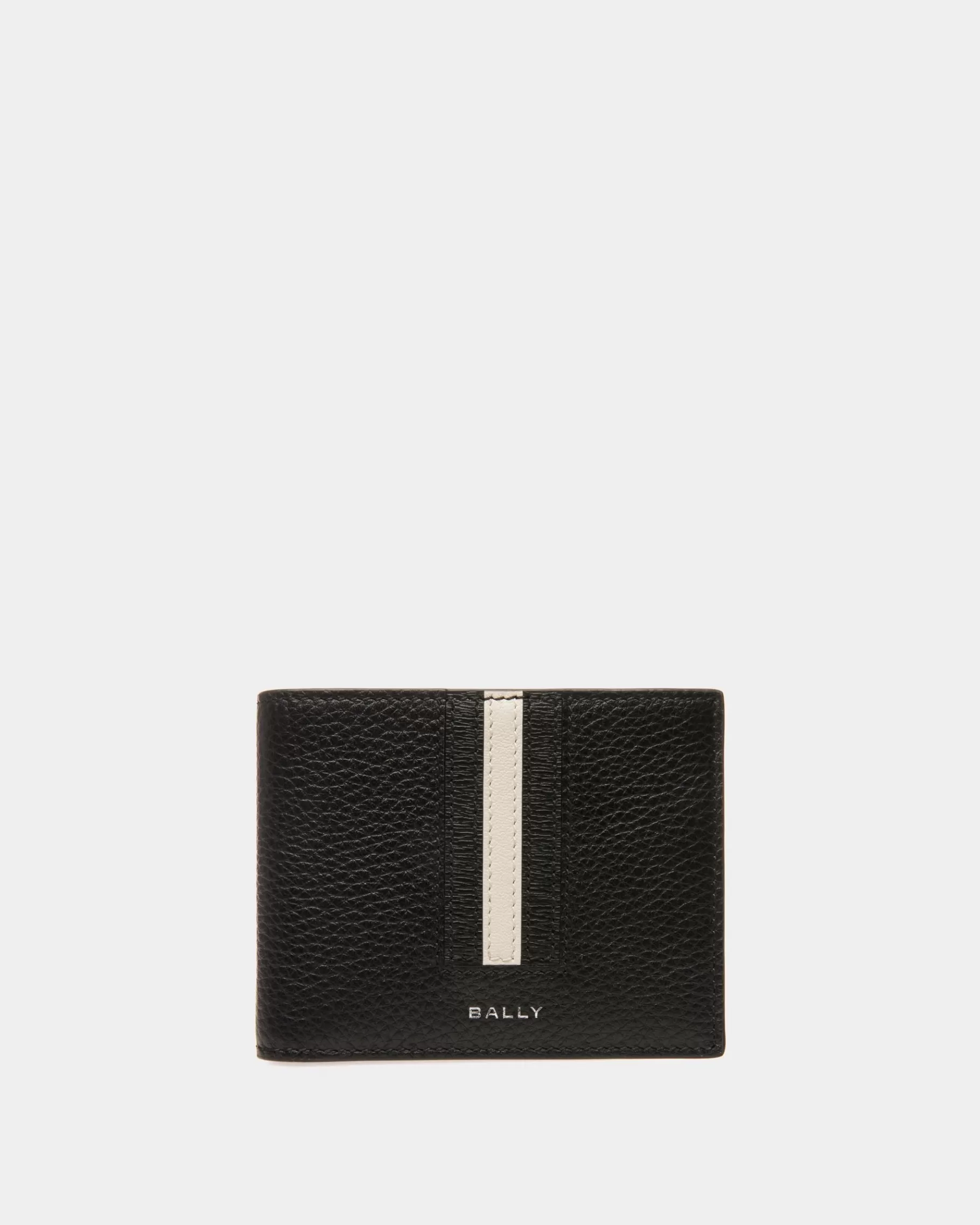 Wallets & Card Holders<Bally Ribbon Wallet In Leather Black