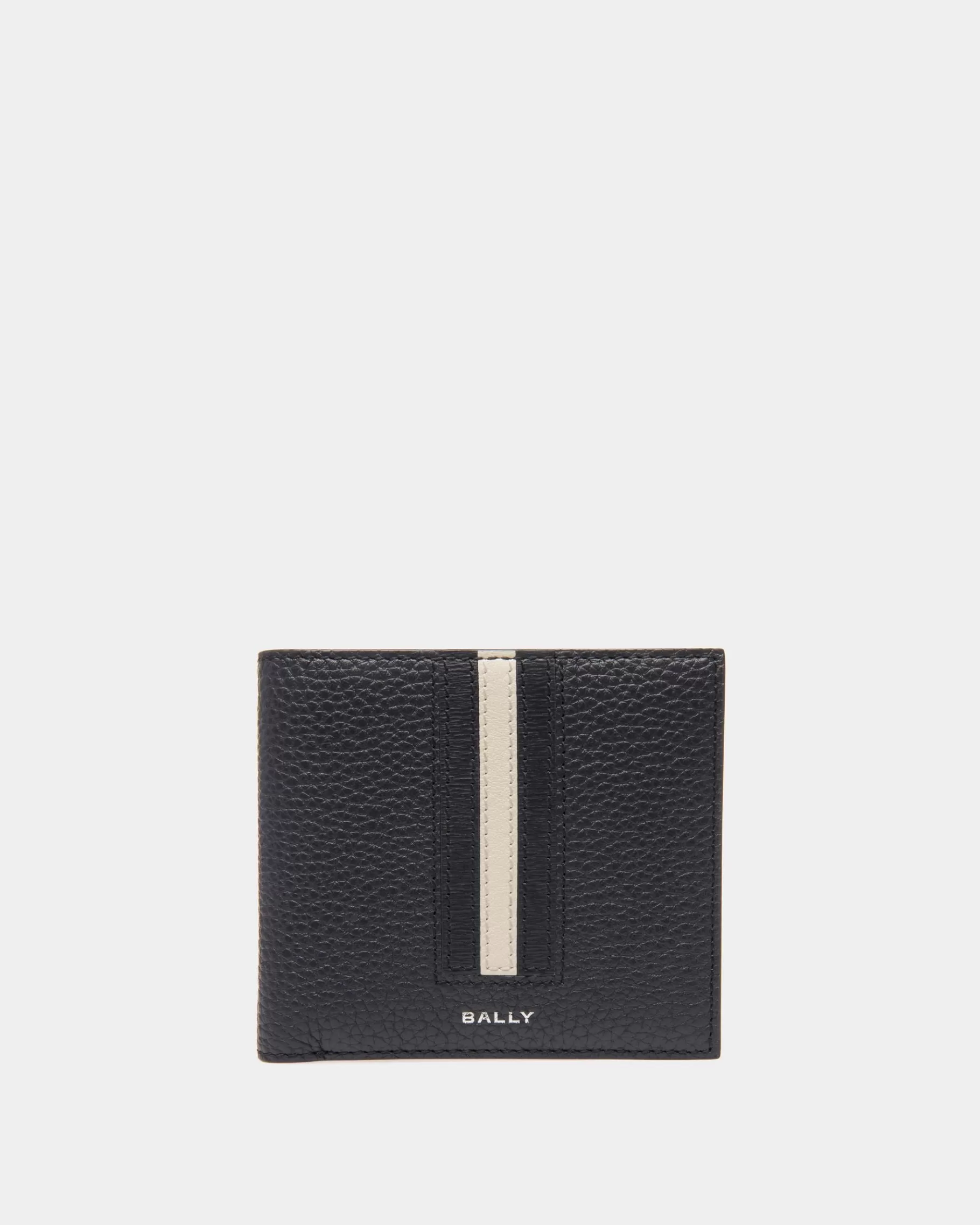 Wallets & Card Holders<Bally Ribbon Wallet In Midnight Leather Blue