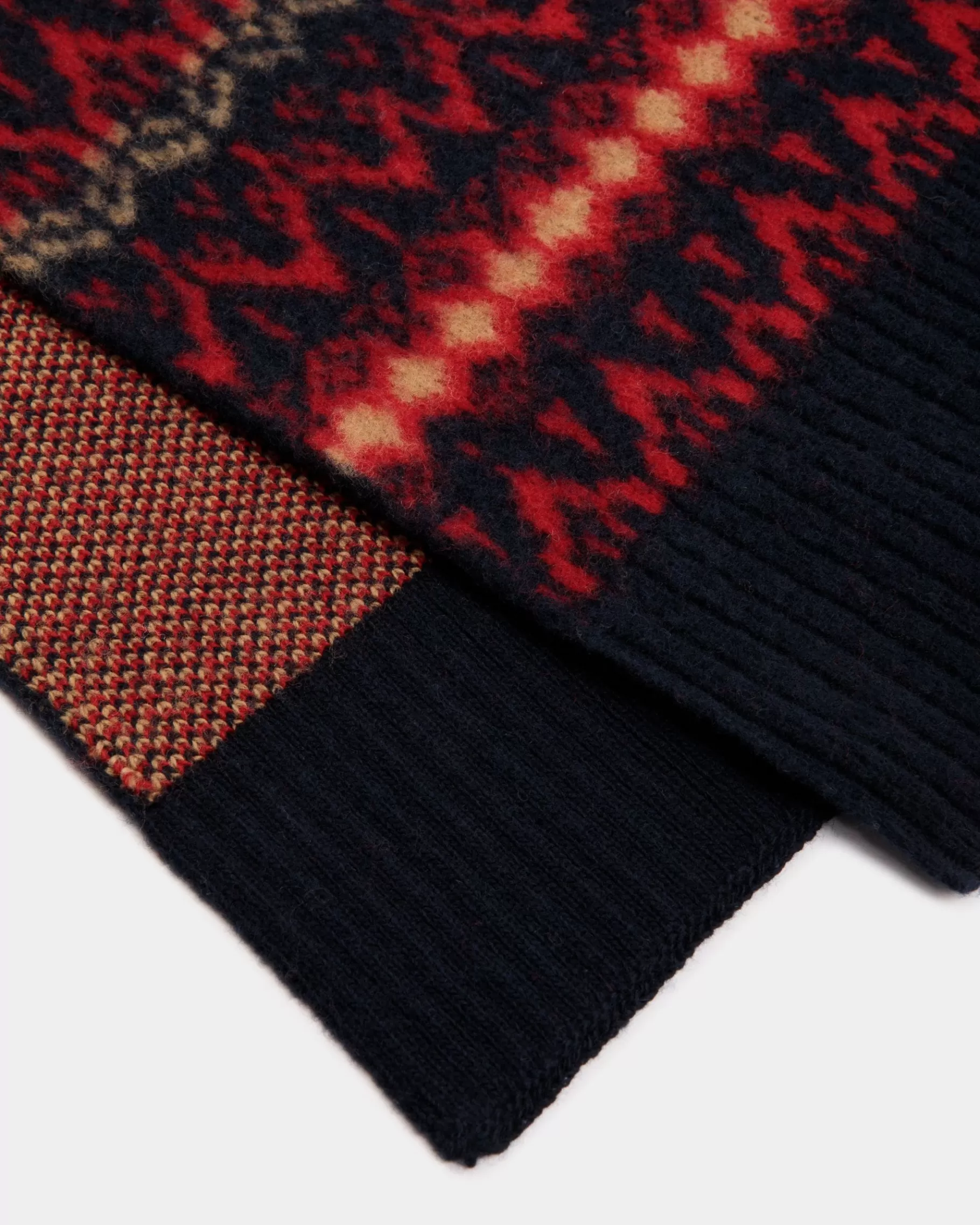 Scarves<Bally Scarf In Wool Multicolor