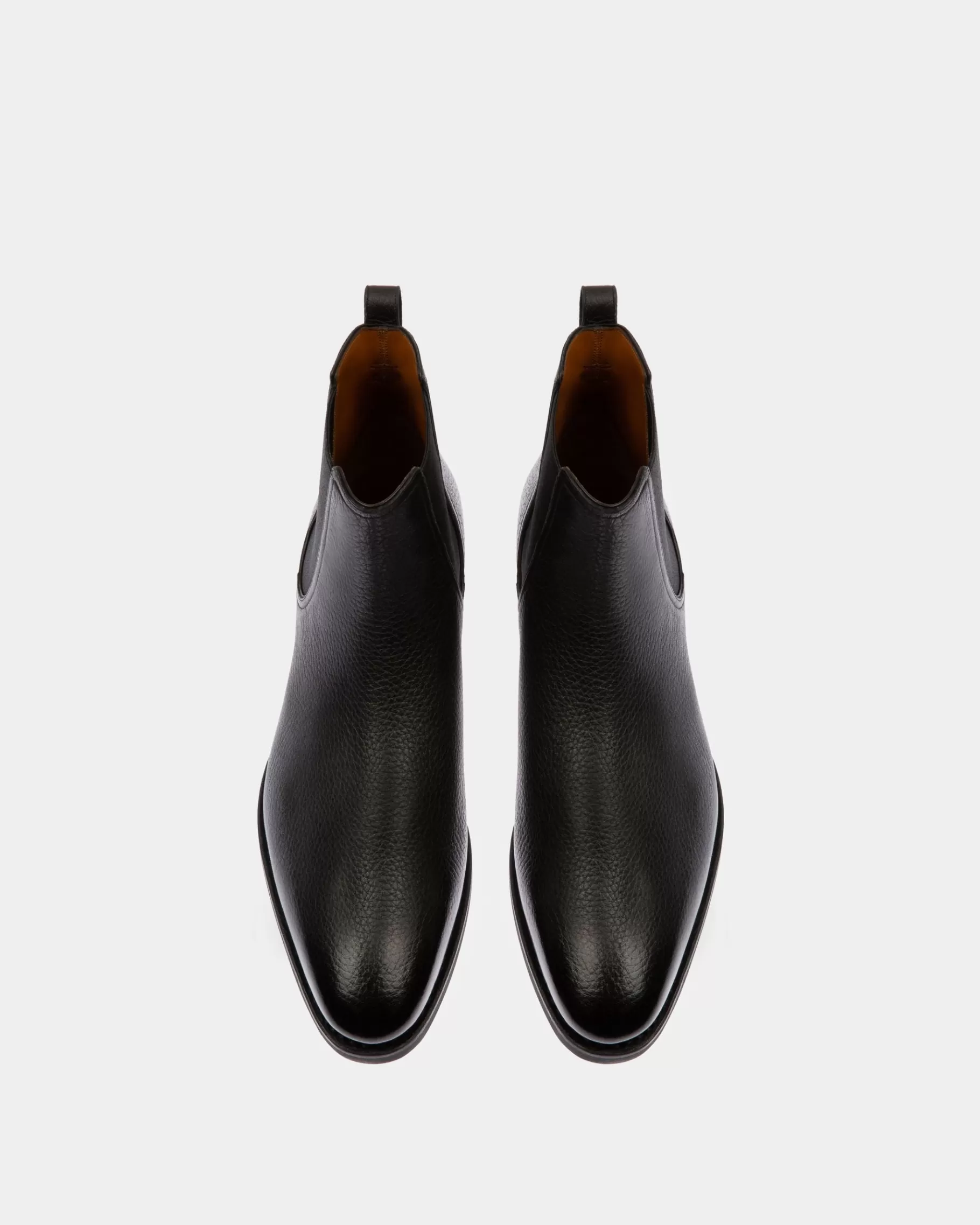 Boots & Ankle Boots<Bally Scavone Men's Leather Boot In Black