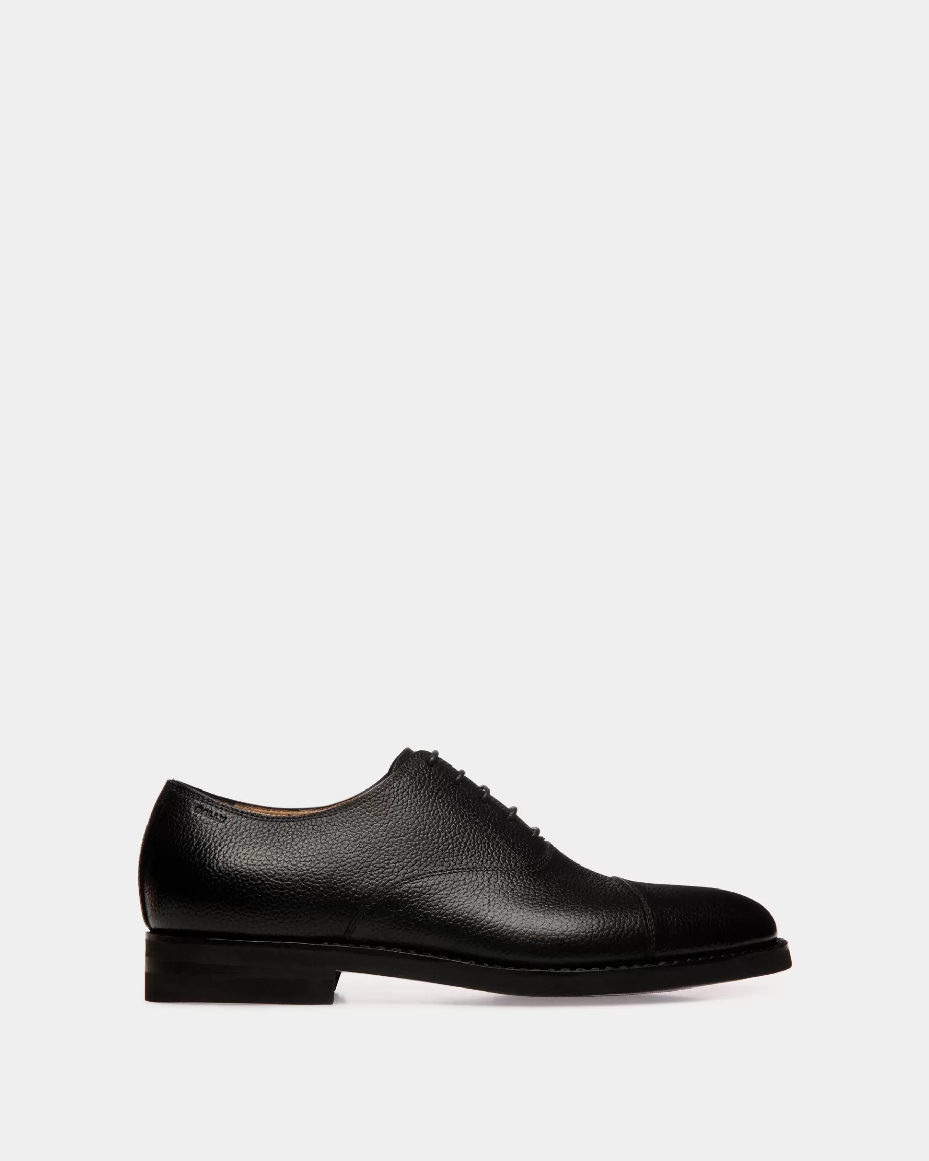 Lace Ups & Monks<Bally Schoenen Oxford In Grained Leather Black