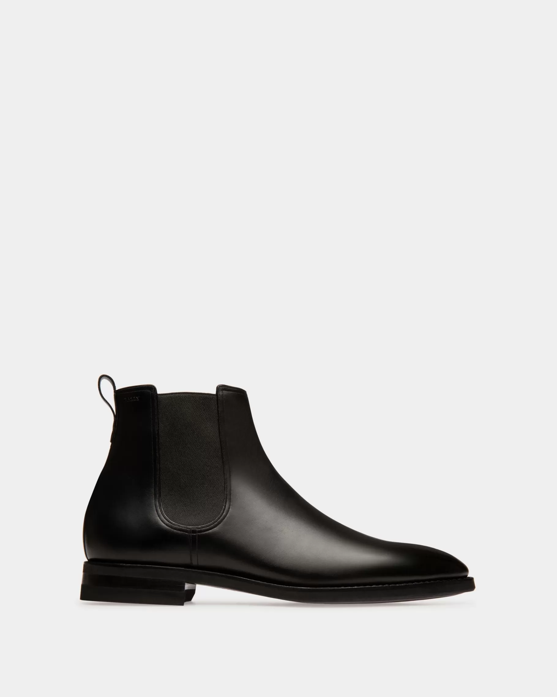 Boots & Ankle Boots<Bally Scribe Novo Booties In Leather Black