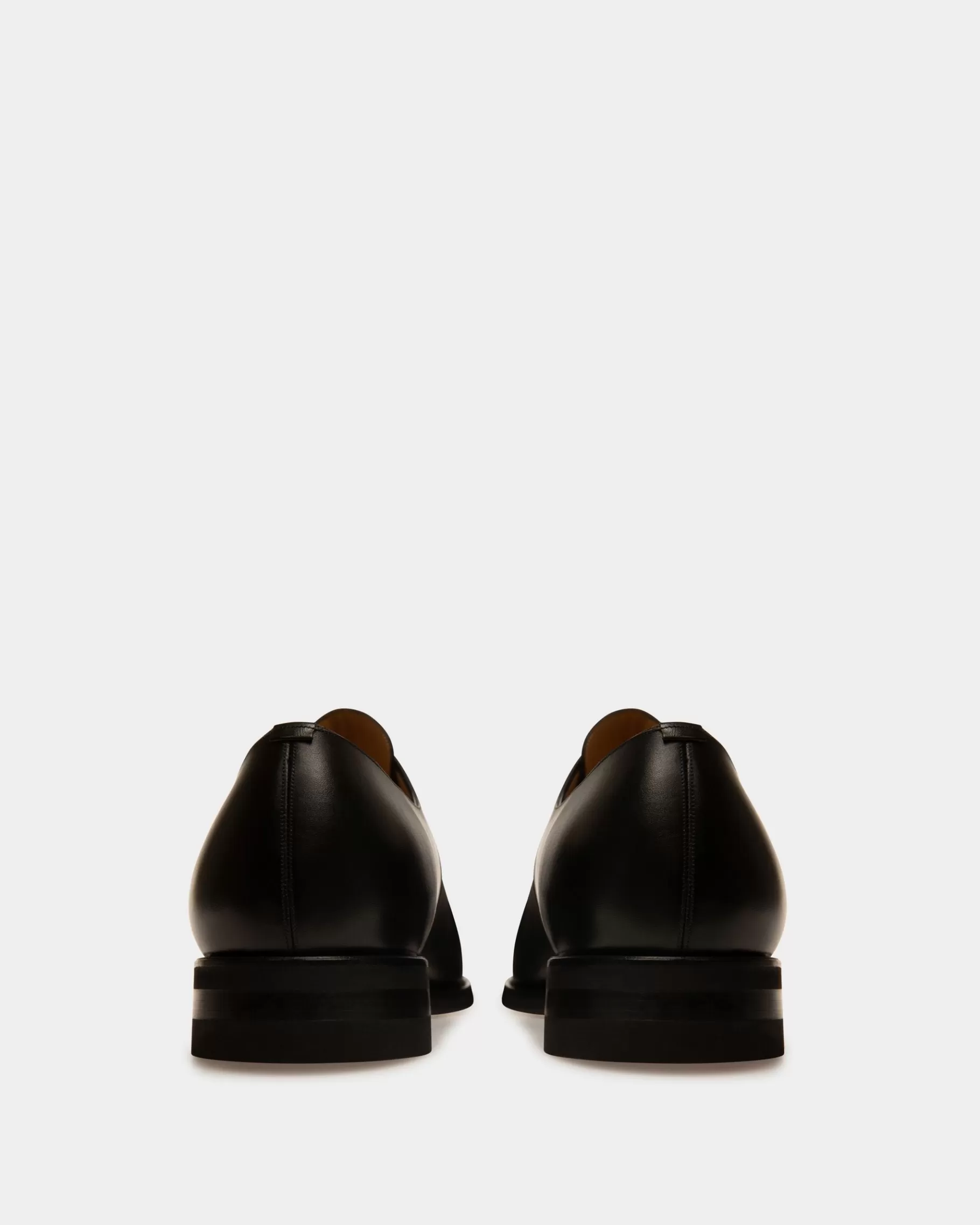 Lace Ups & Monks<Bally Scribe Novo Derby Shoes In Leather Black