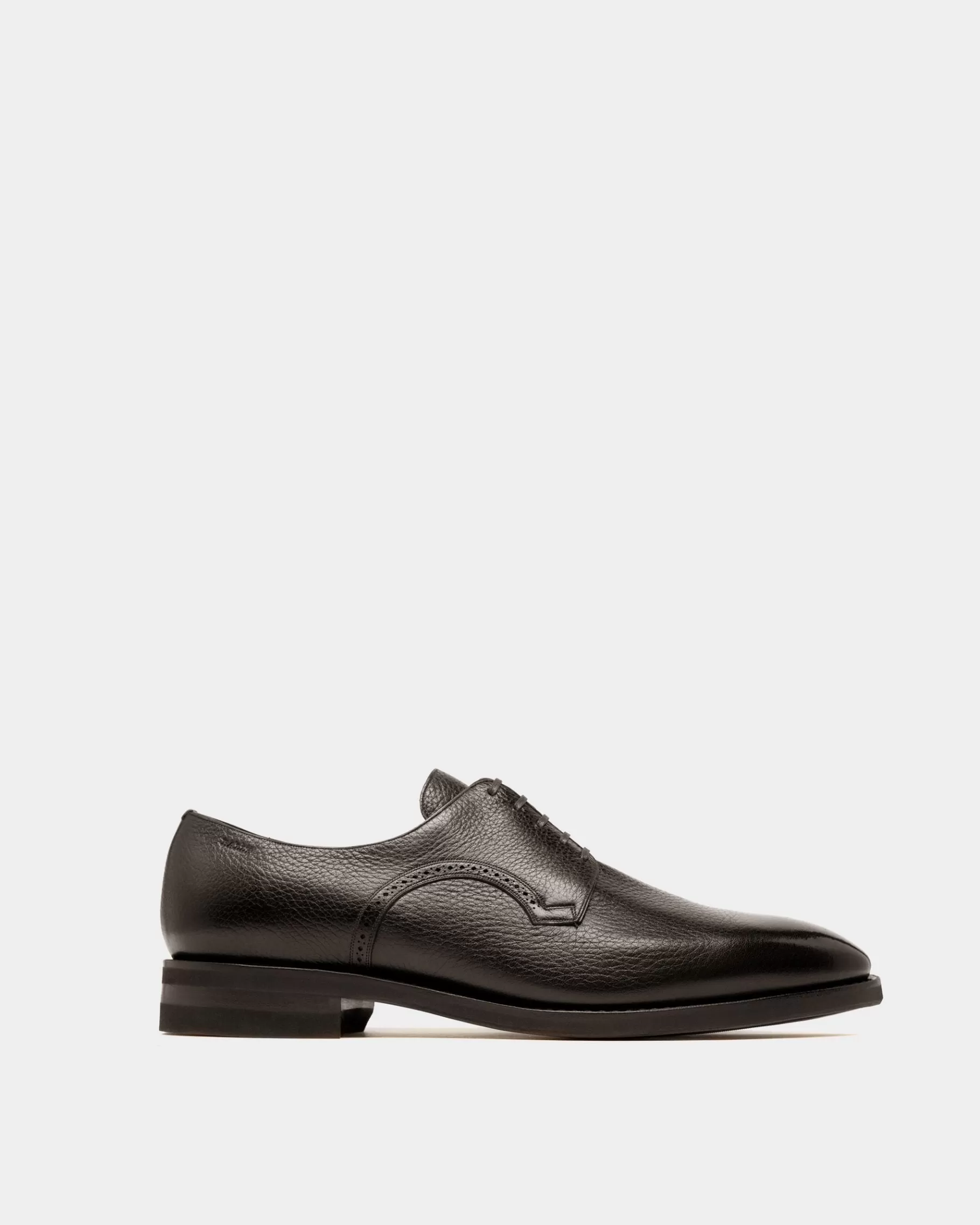 Lace Ups & Monks<Bally Scribe Novo Derby Shoes In Leather Black