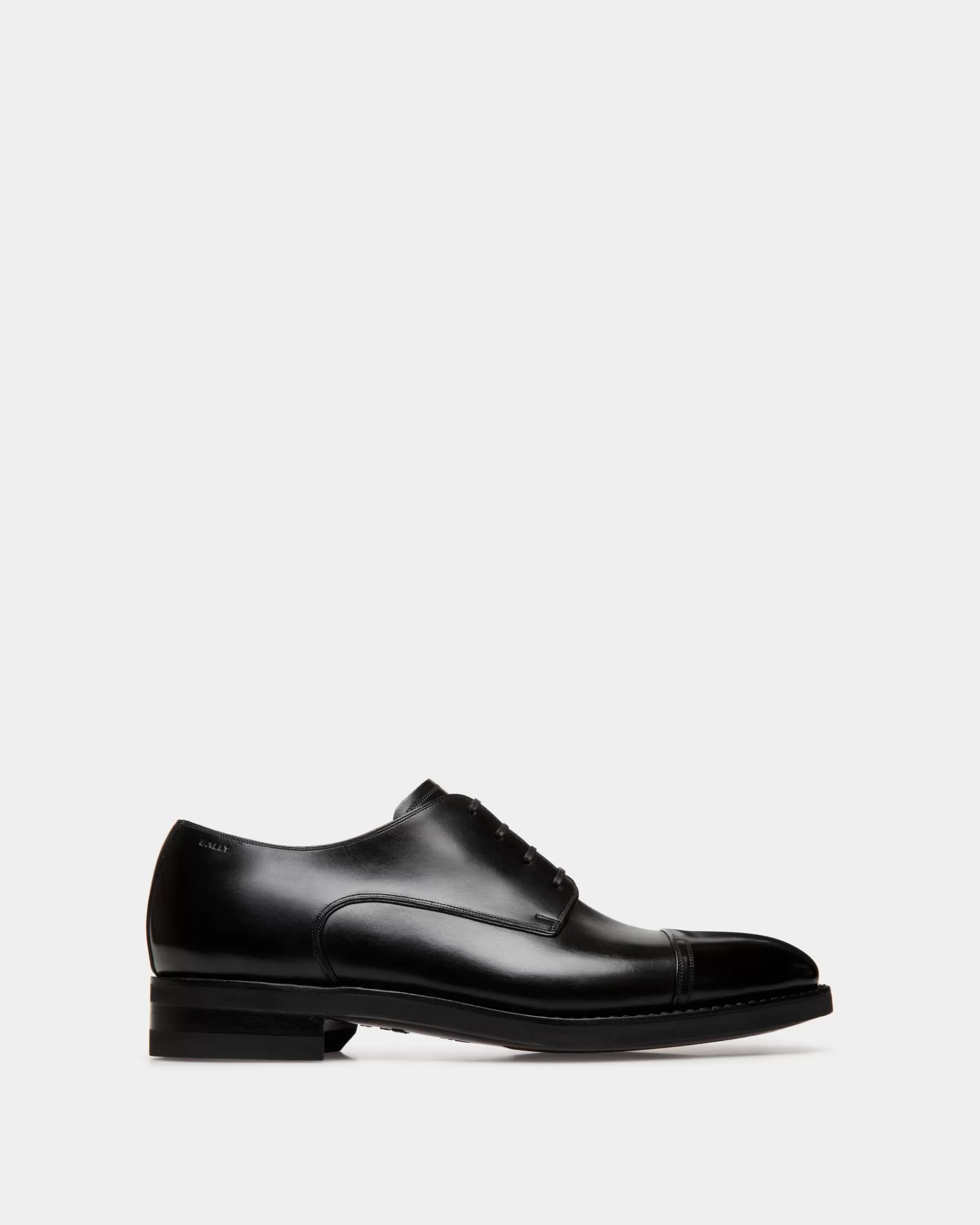 Lace Ups & Monks<Bally Scribe Un Derby In Leather Black