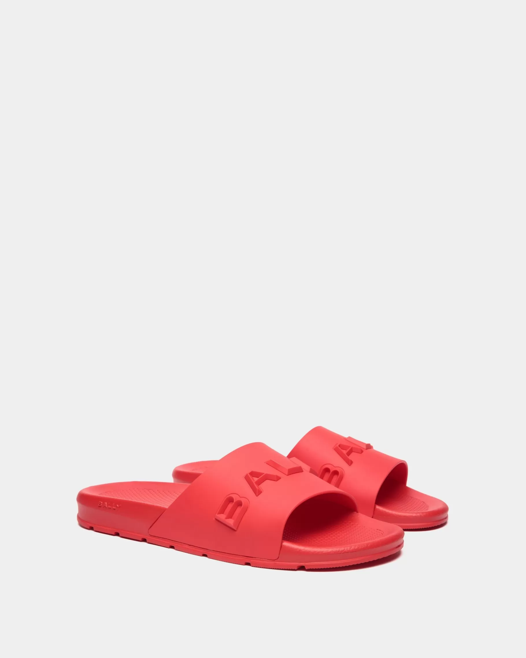 Sandals & Slides<Bally Seaside Sandal in Rubber Red