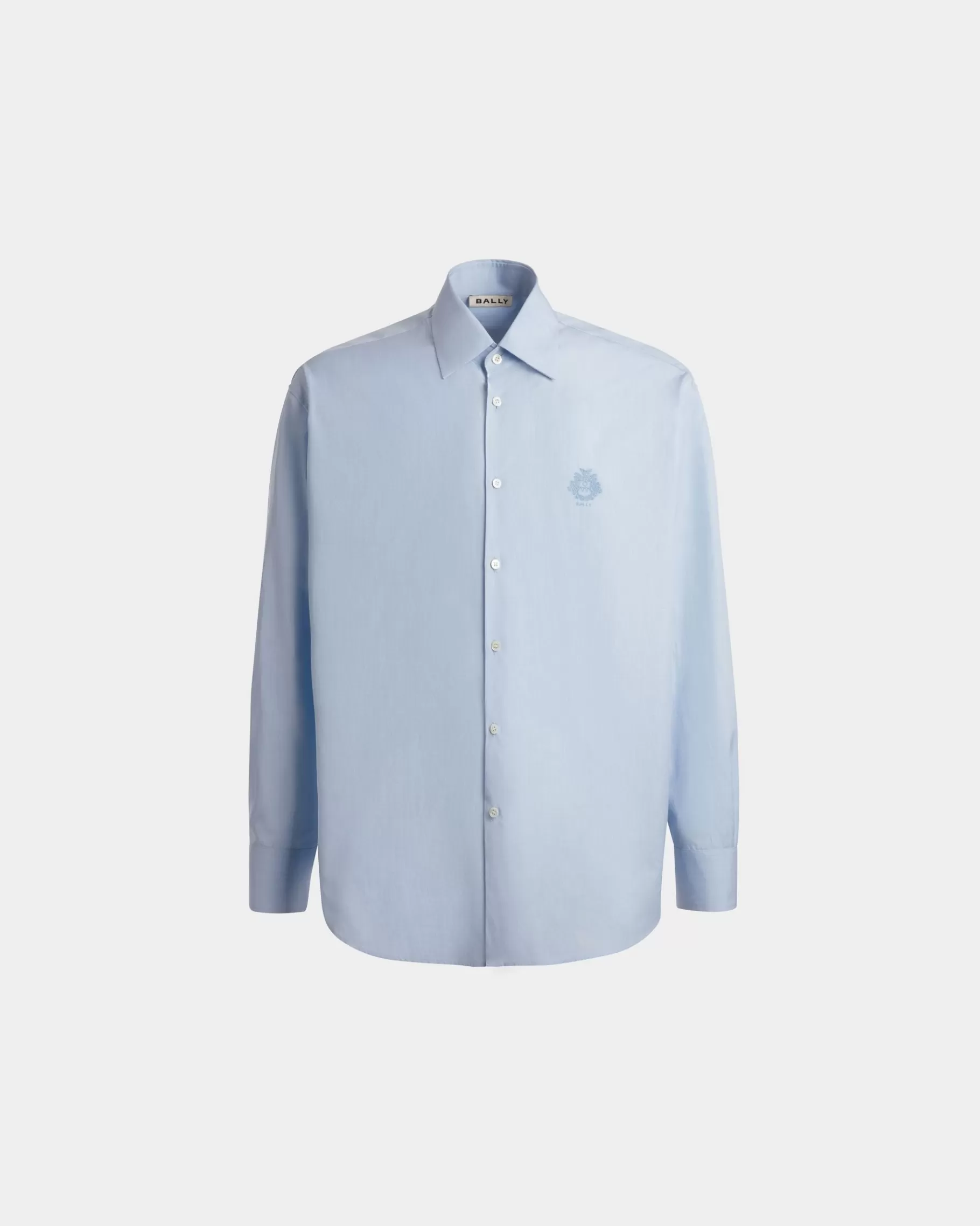 Shirts & T-shirts<Bally Shirt in Light Cotton Blue
