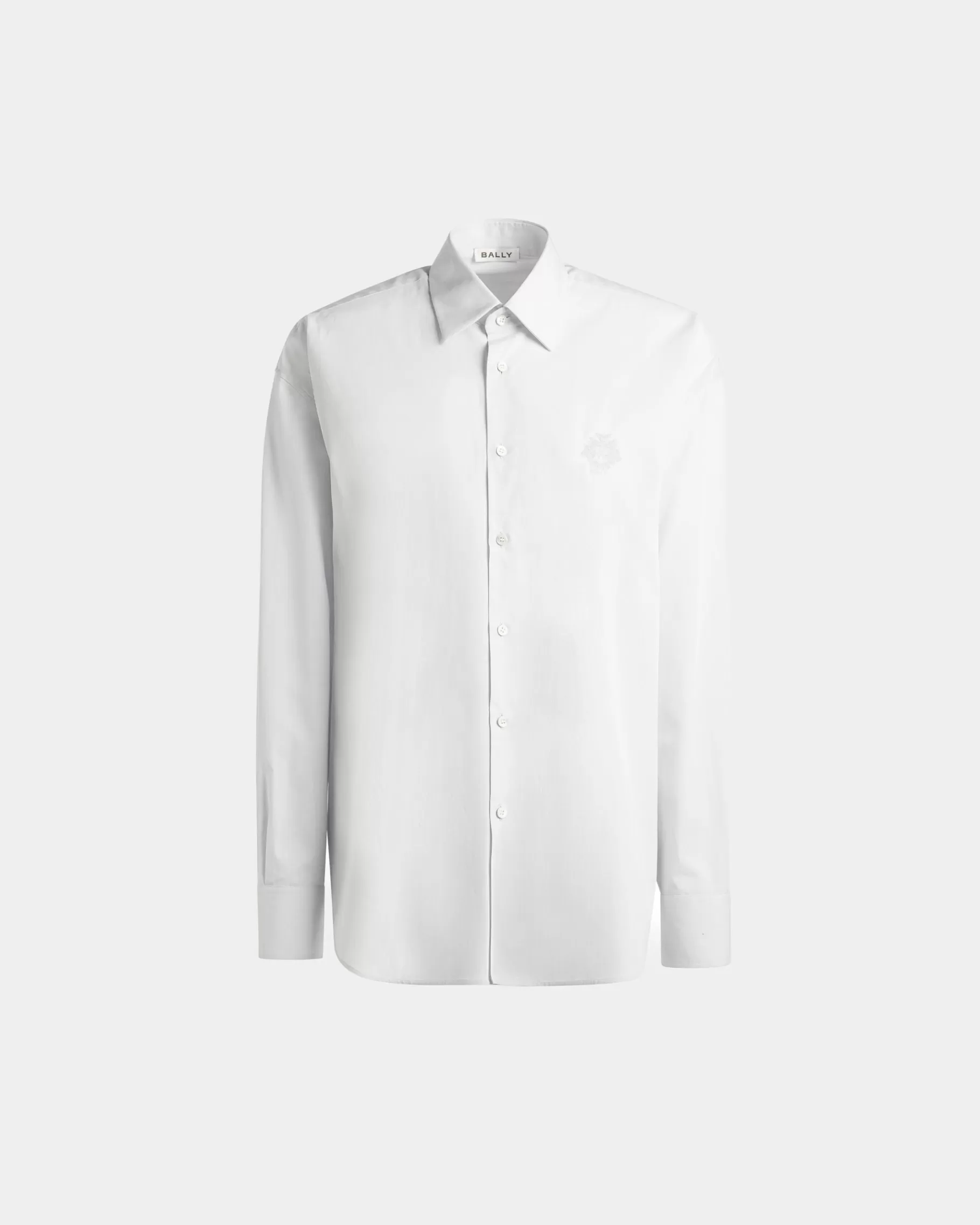 Shirts & T-shirts<Bally Shirt in Cotton White