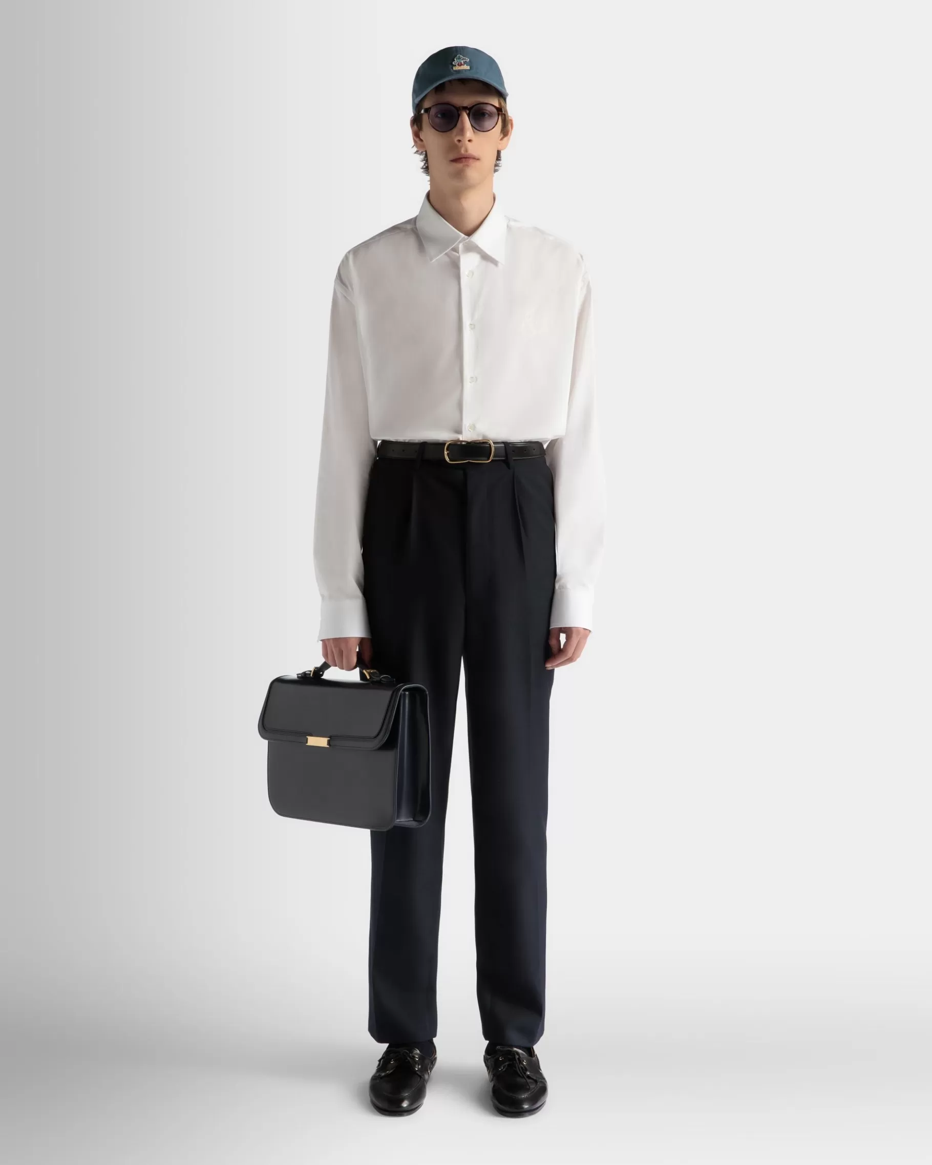 Shirts & T-shirts<Bally Shirt in Cotton White