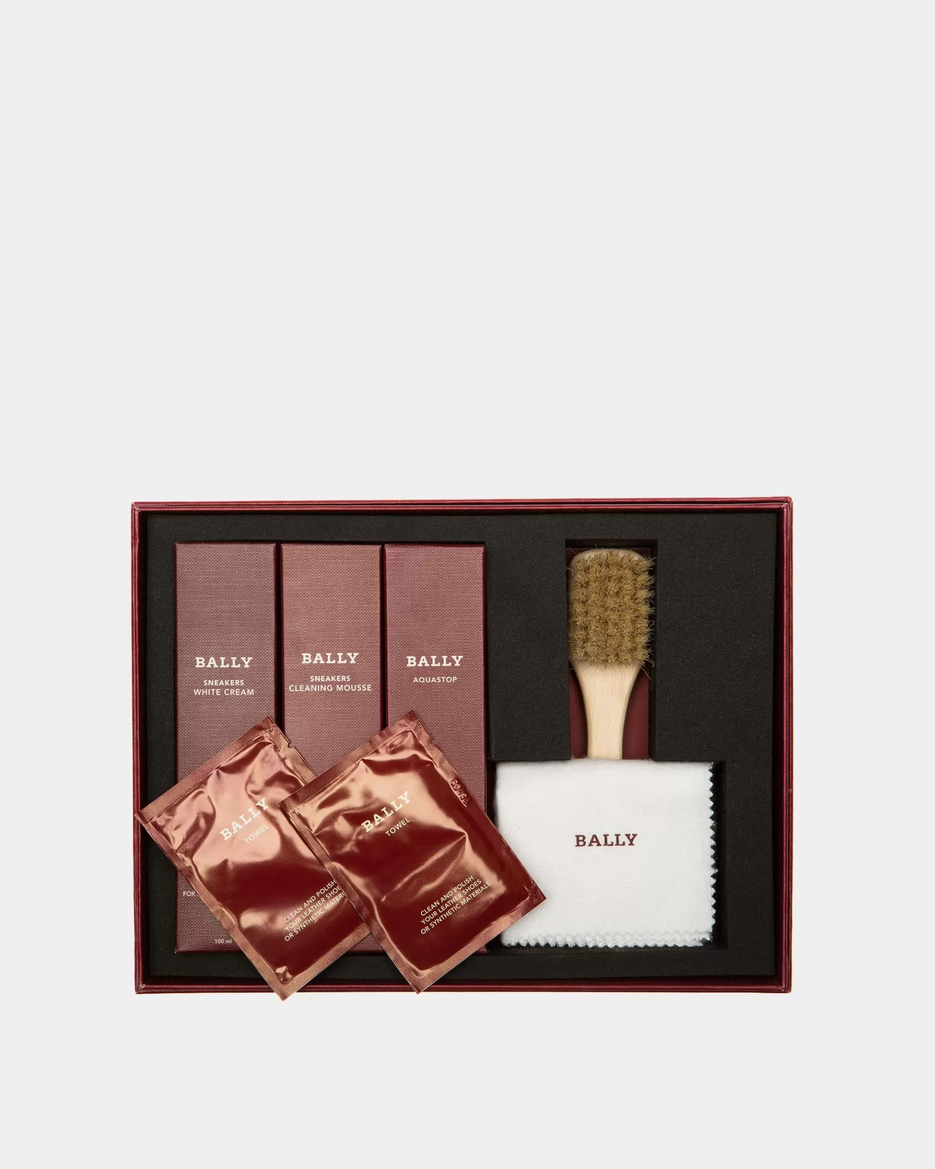 Shoe Care | Shoe Care<Bally Shoe Care Kit Gift Box In Red Beige