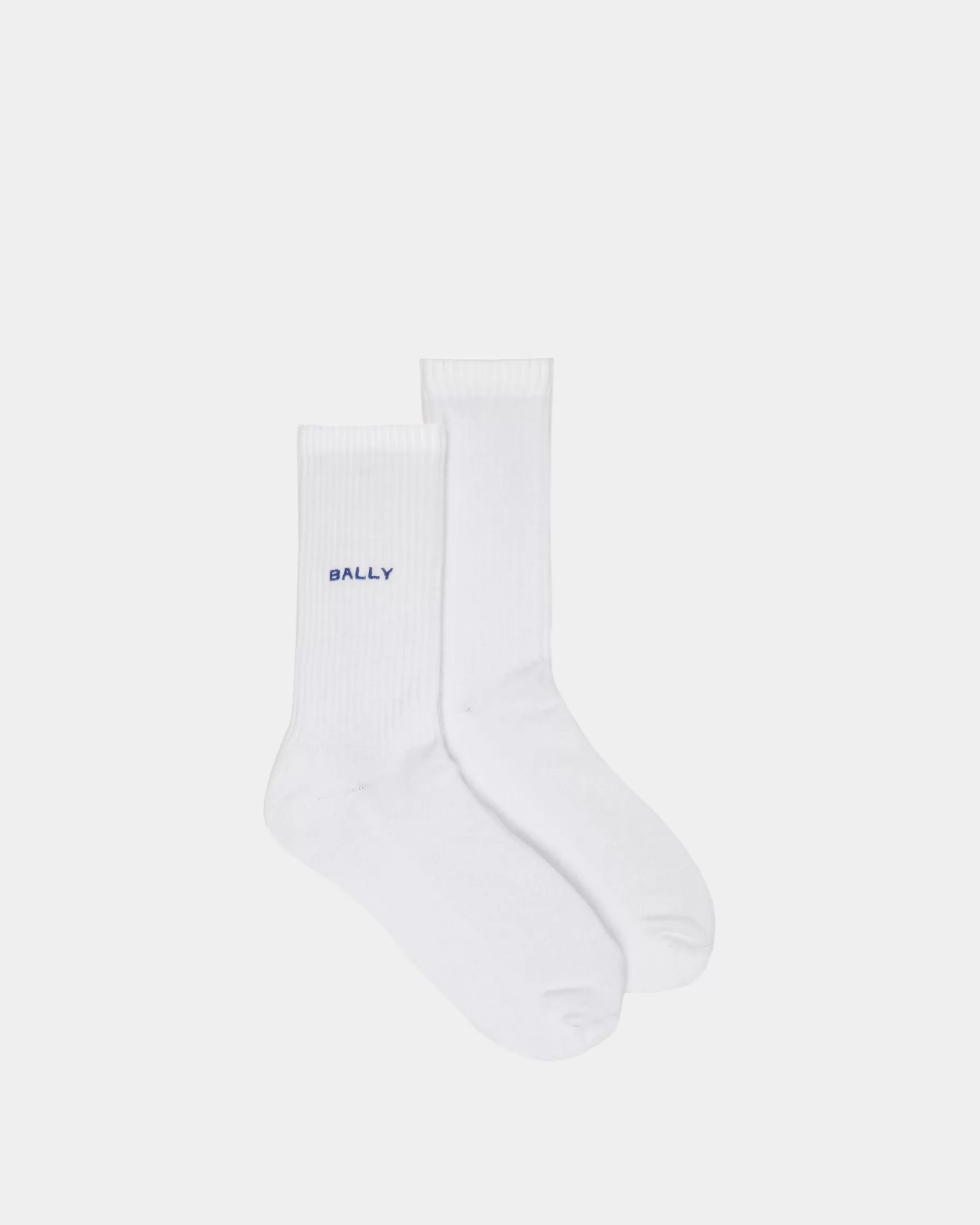 Socks<Bally Socks In Cotton White