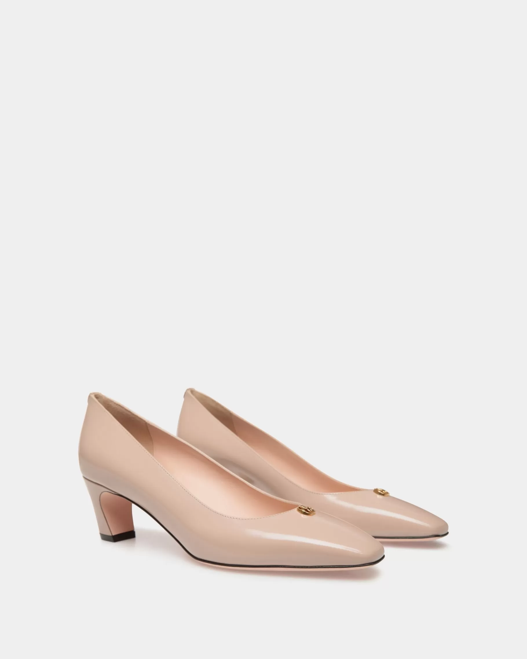 Pumps<Bally Sylt Pump In Light Brushed Leather Beige