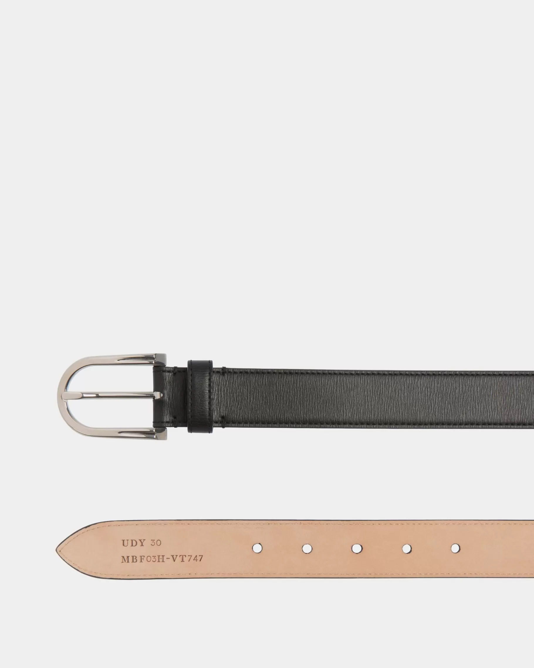 Belts<Bally Udy 30mm Belt In Leather Black