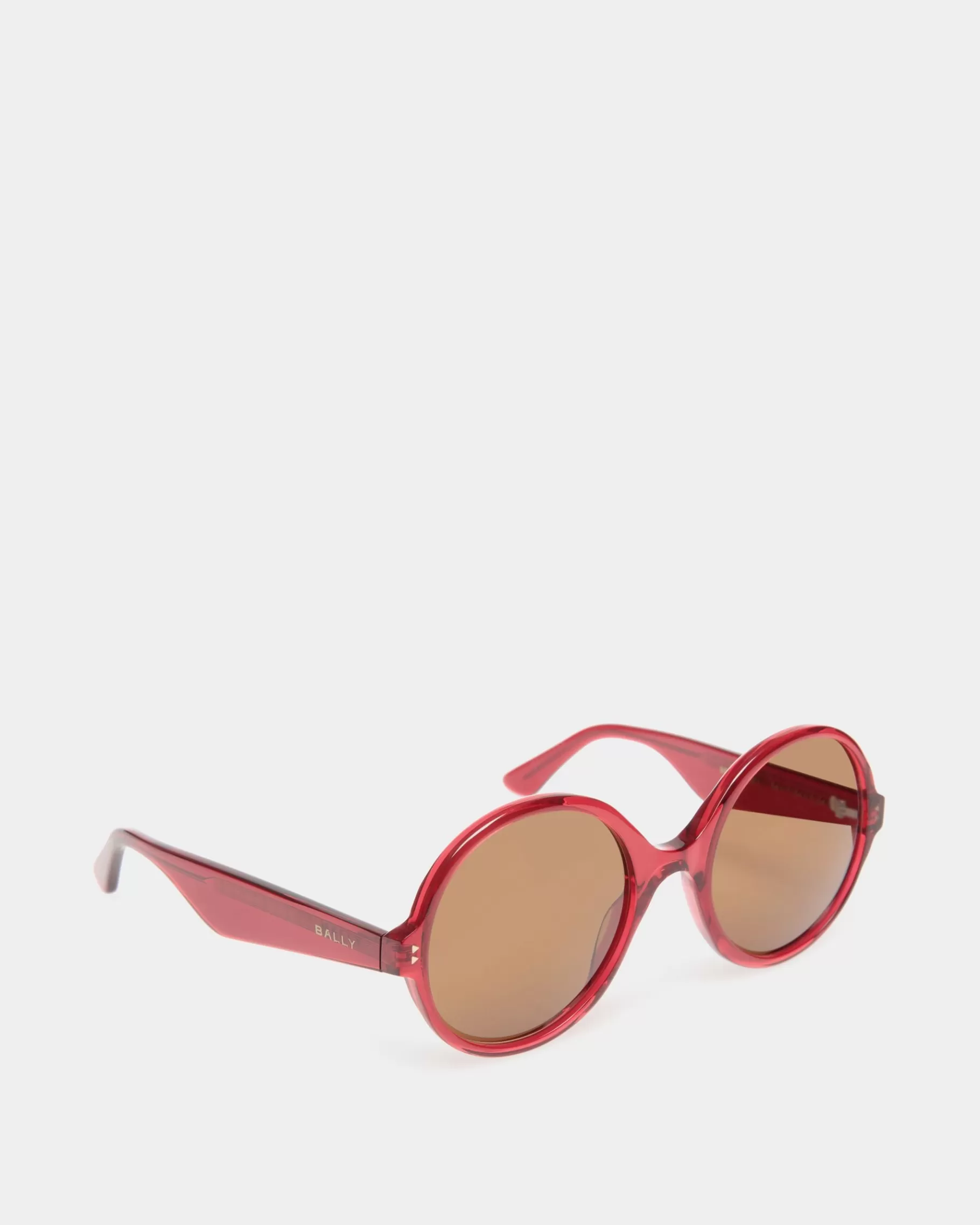 Sunglasses<Bally Ursula Sunglasses In Acetate Red