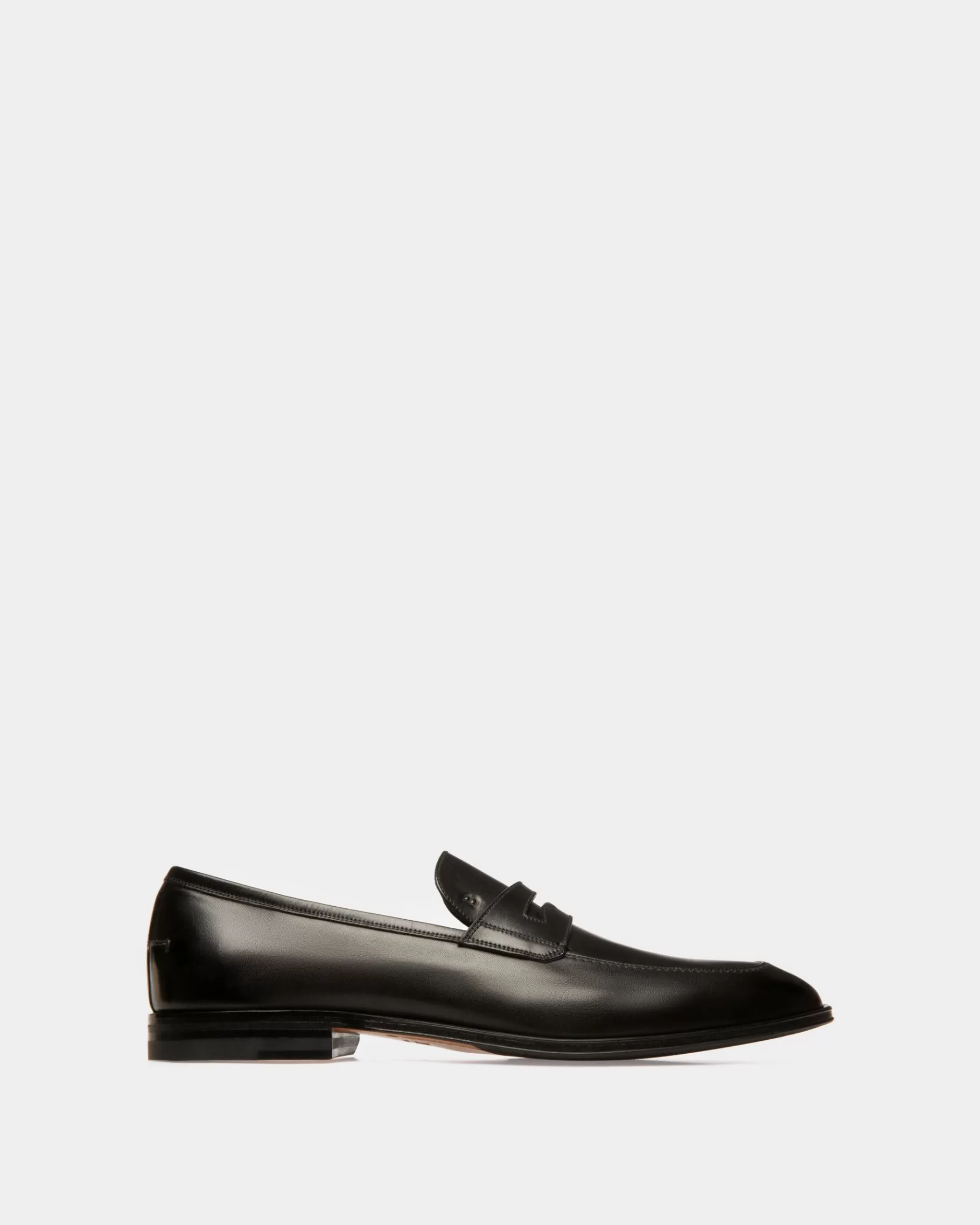 Loafers & Moccasins<Bally Webb Leather Loafers In Black