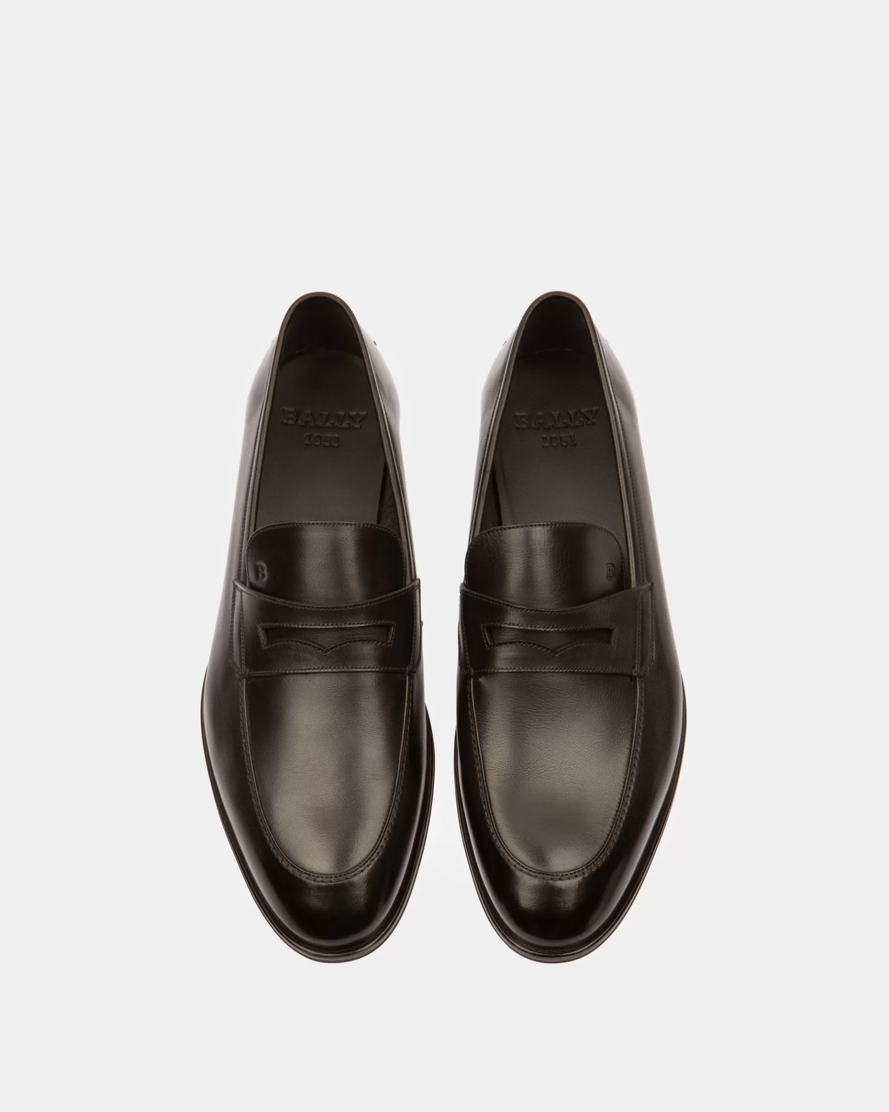 Loafers & Moccasins<Bally Webb Leather Loafers In Black