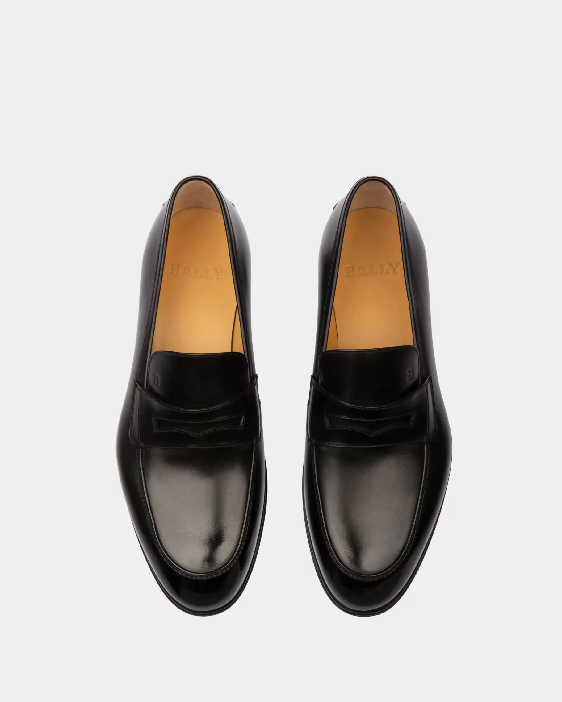 Loafers & Moccasins<Bally Webb Leather Loafers In Black