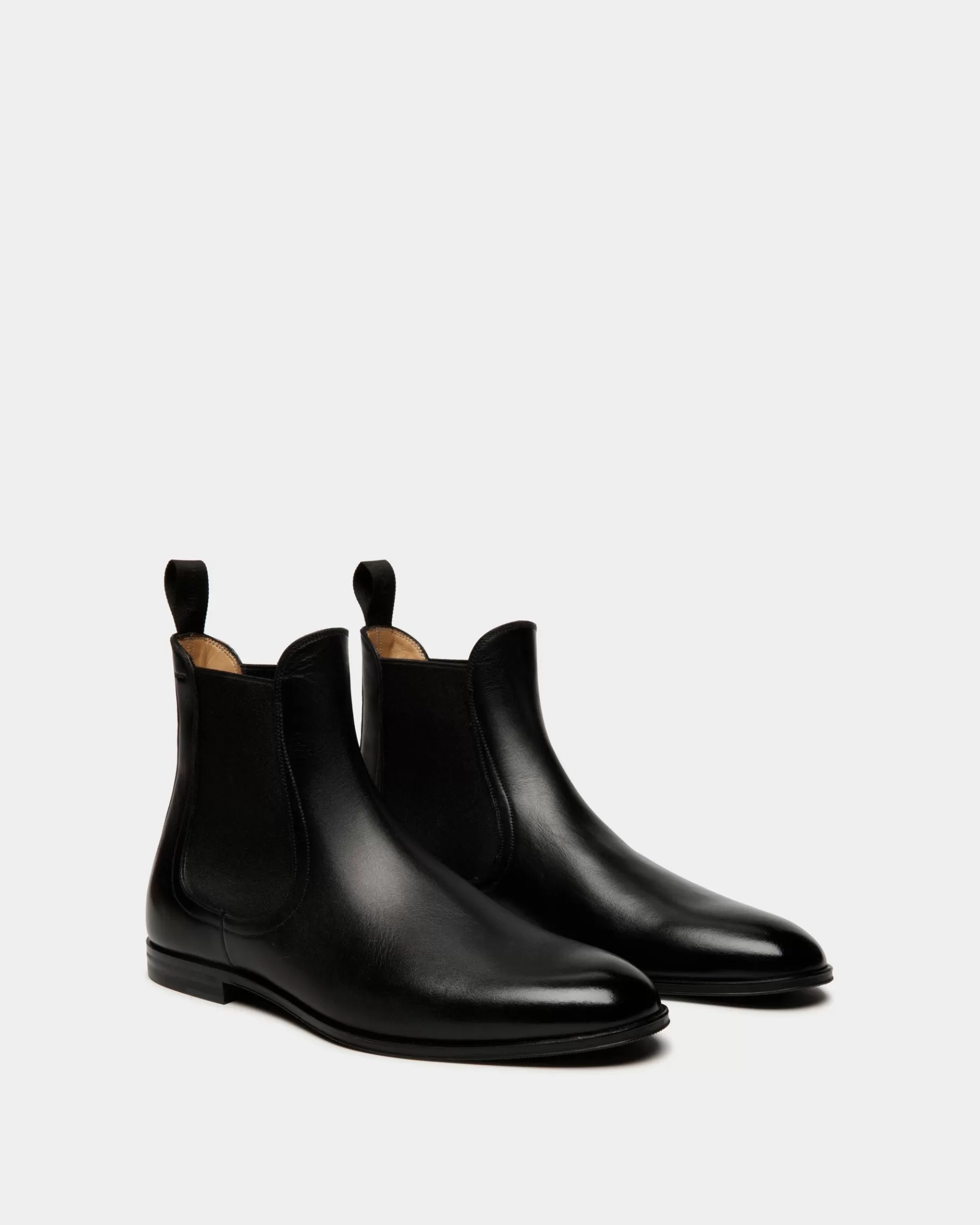 Boots & Ankle Boots<Bally Westminster Bootie In Leather Black